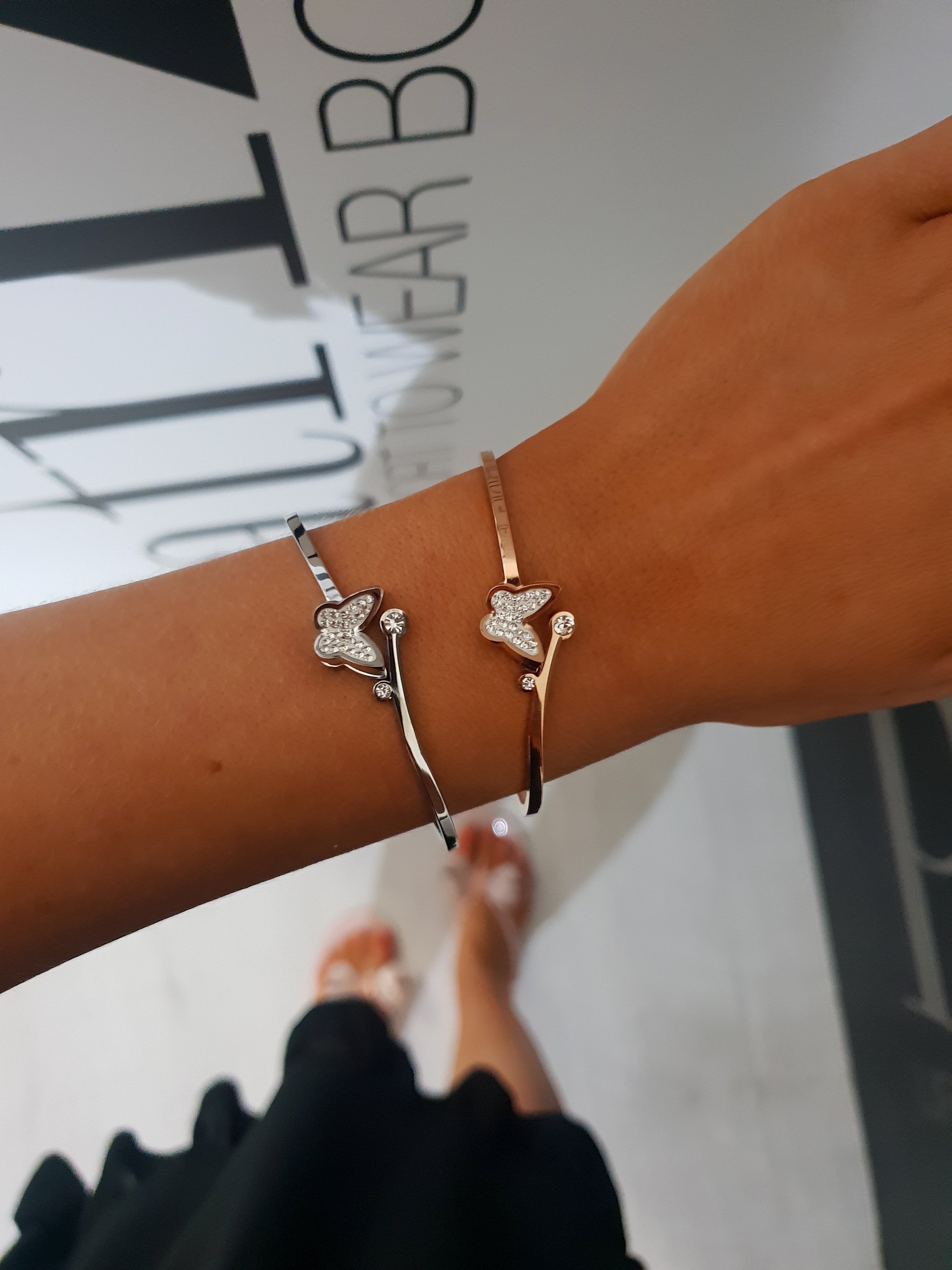 Armband BUTTERFLY | Kristalle