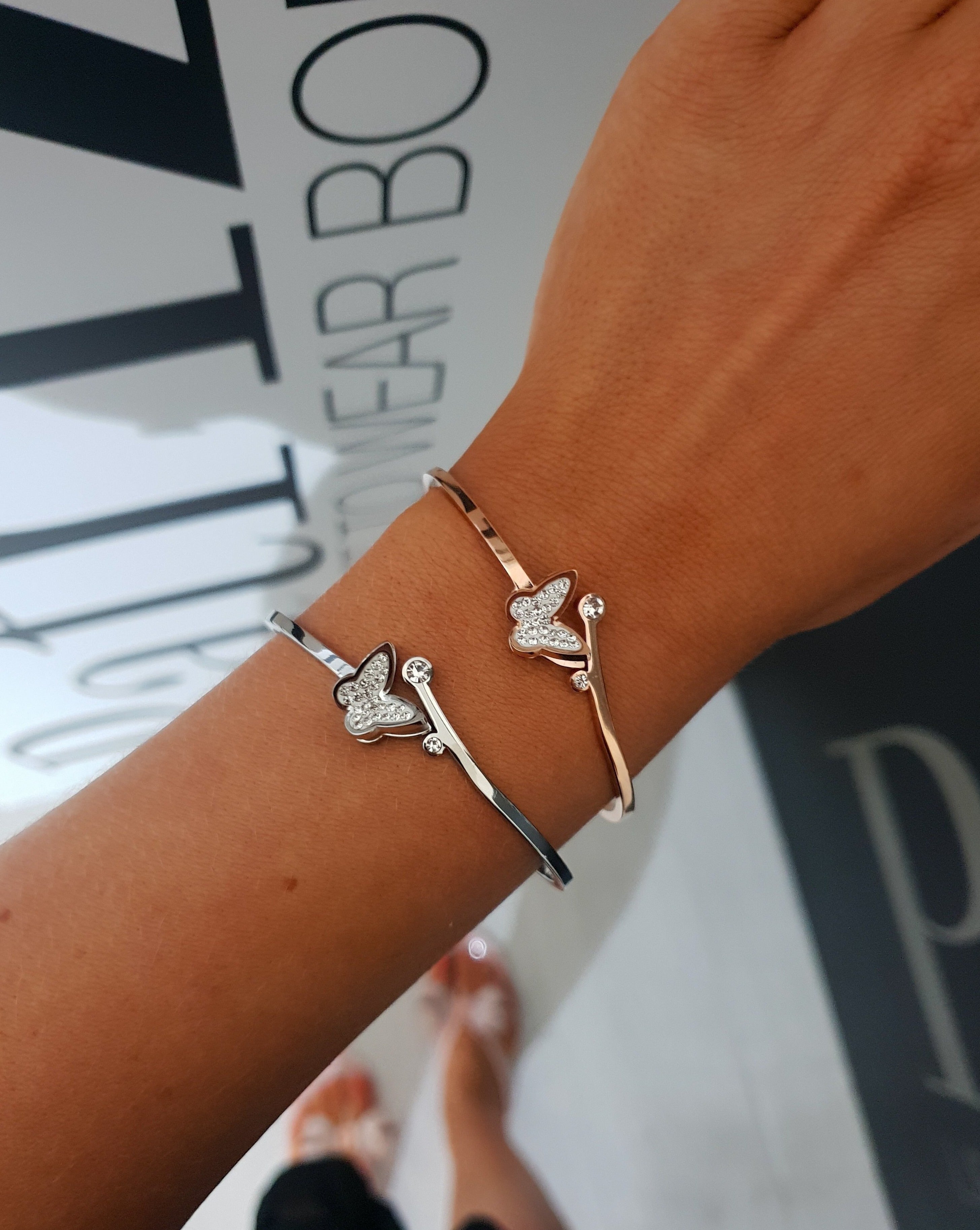 Armband BUTTERFLY | Kristalle