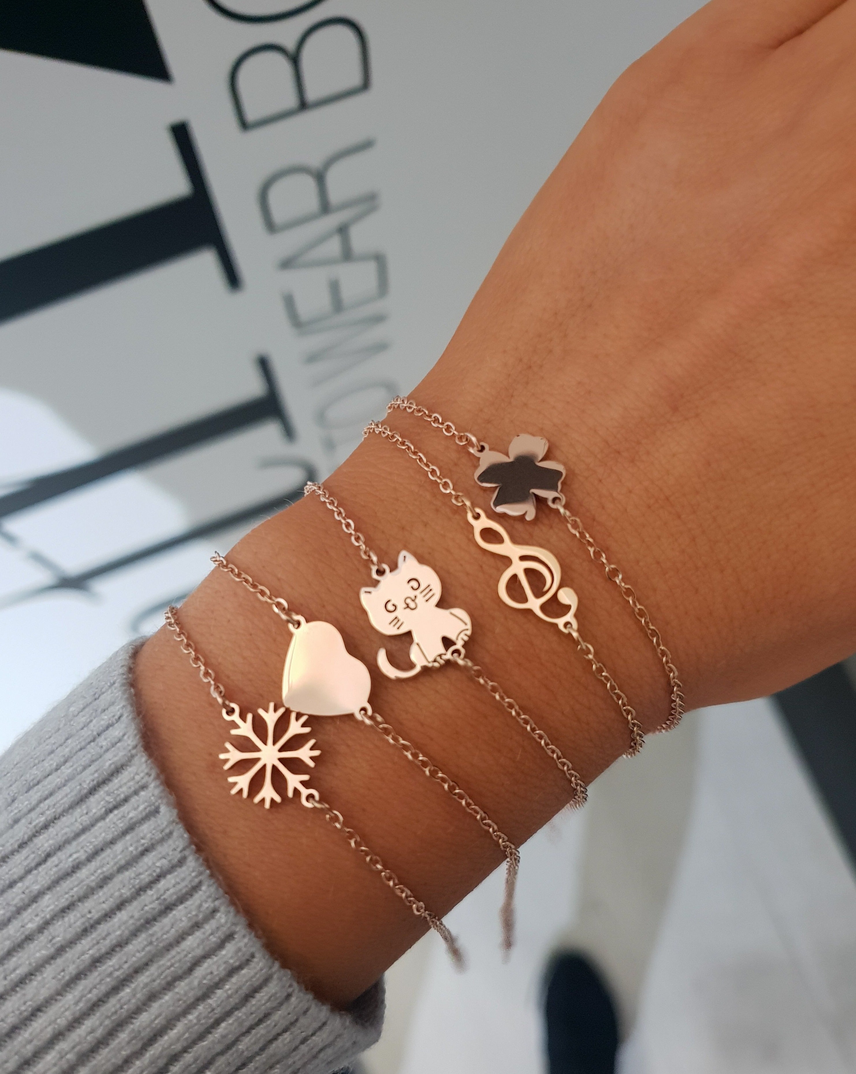 Armband mit Symbol | Geigentaste