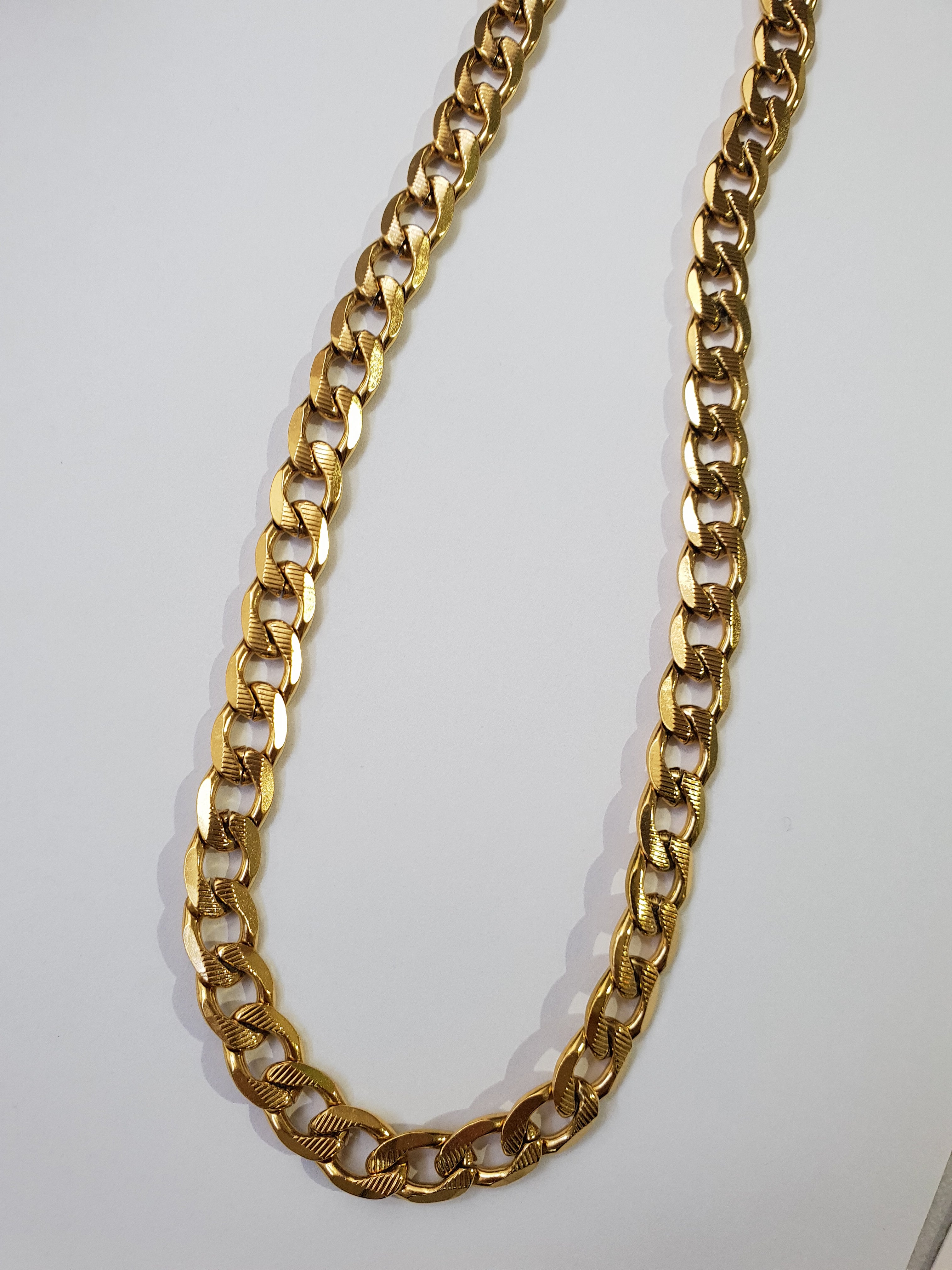 Moška verižica CHAIN Gold 9mm