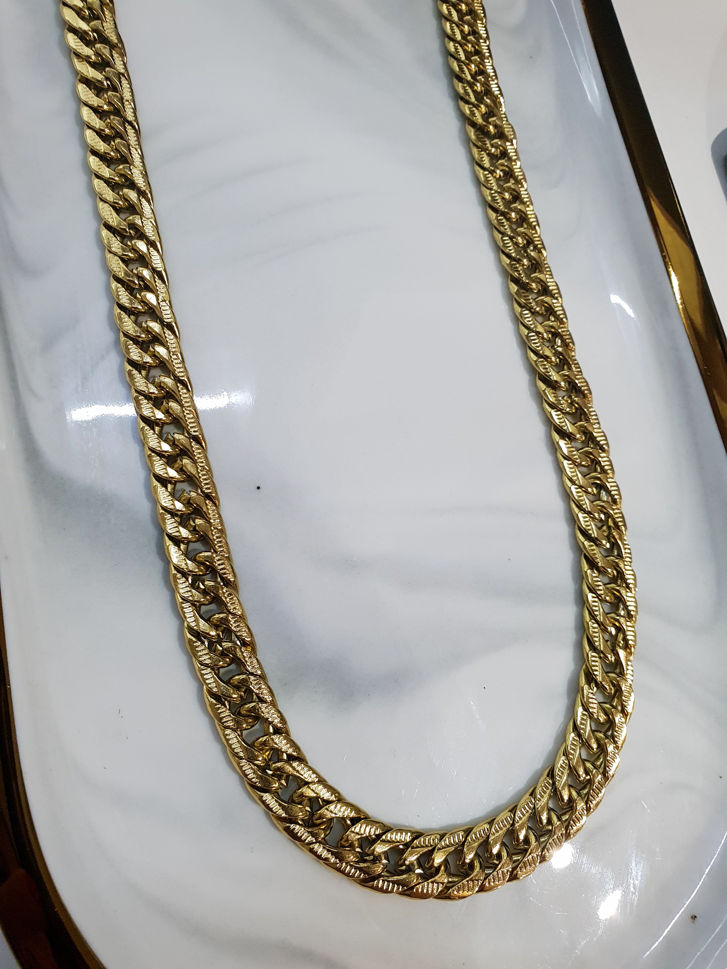 Moška verižica CHAIN | Gold/10 mm