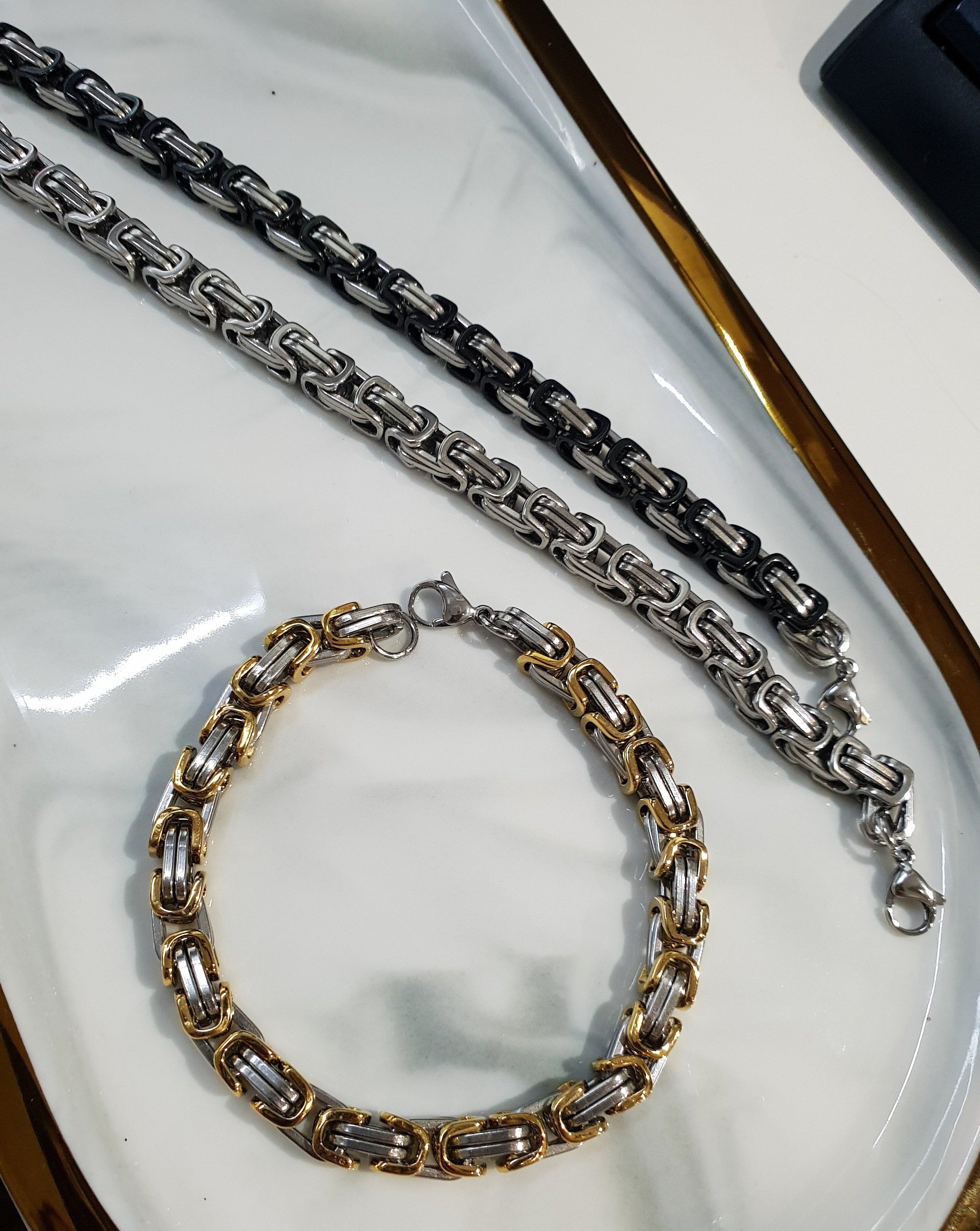 Armband Männer Royal Bindung 5 mm