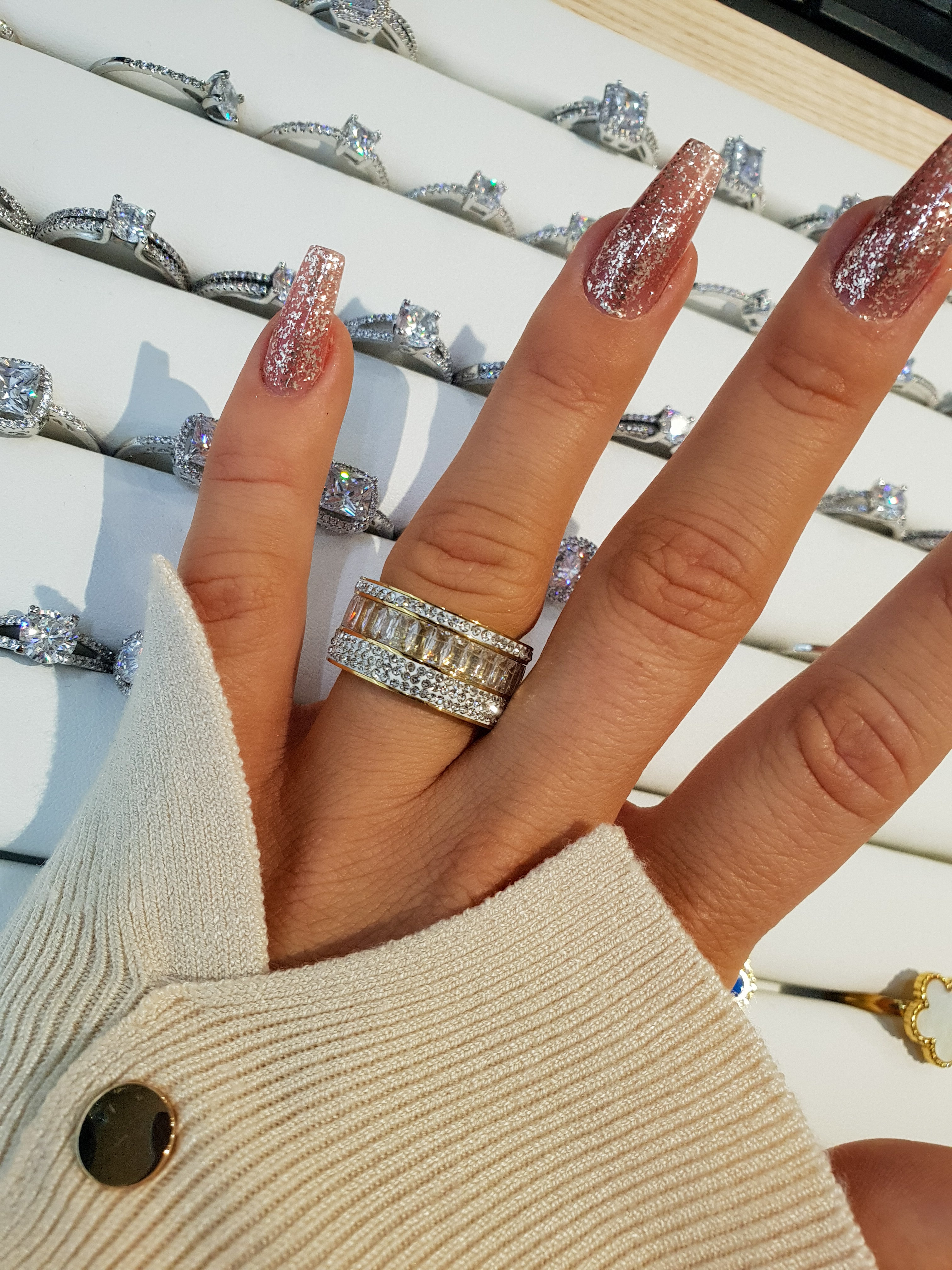Prstan GLAM | Gold