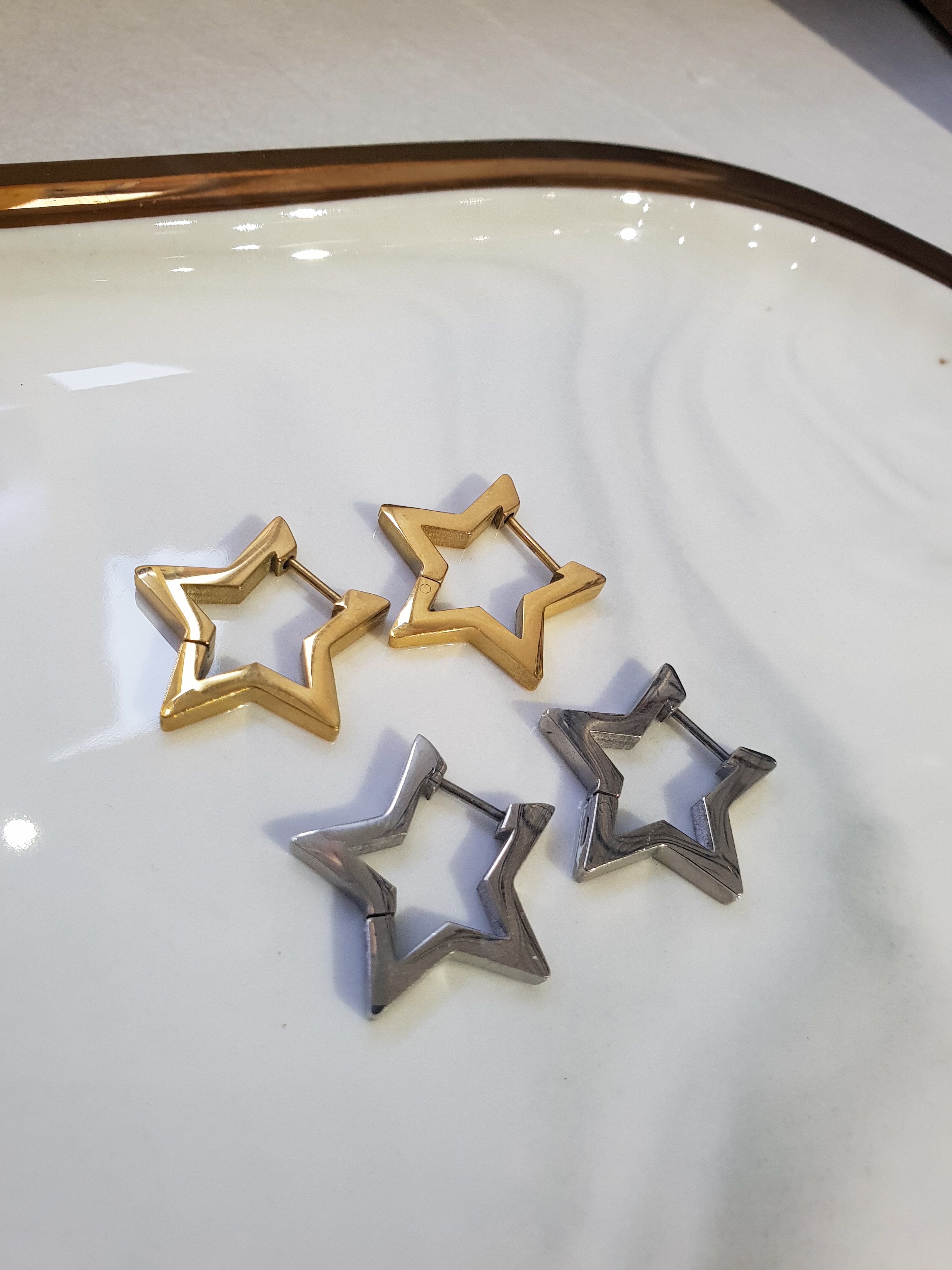 Okrogli uhani STARS