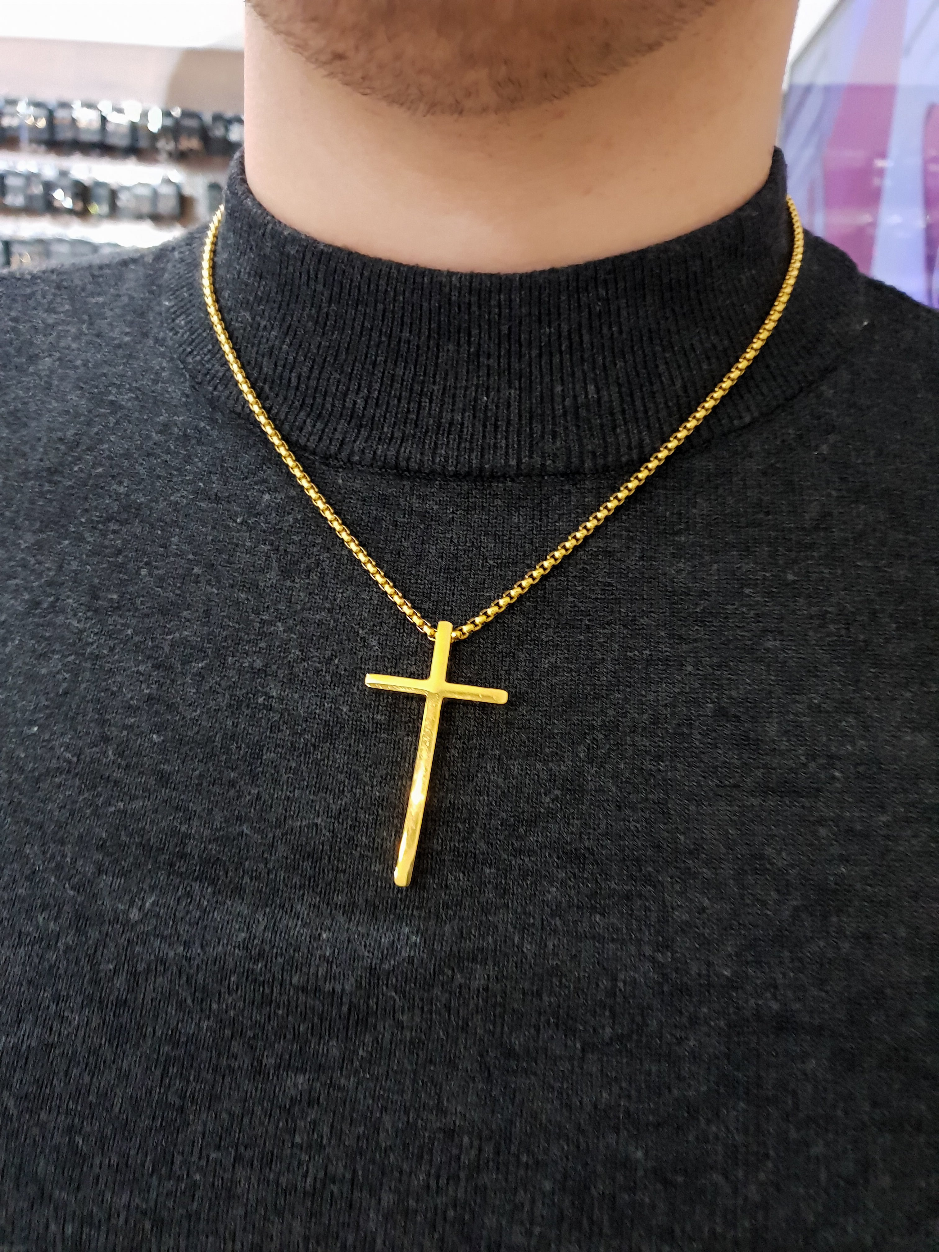 Male necklace CROCE