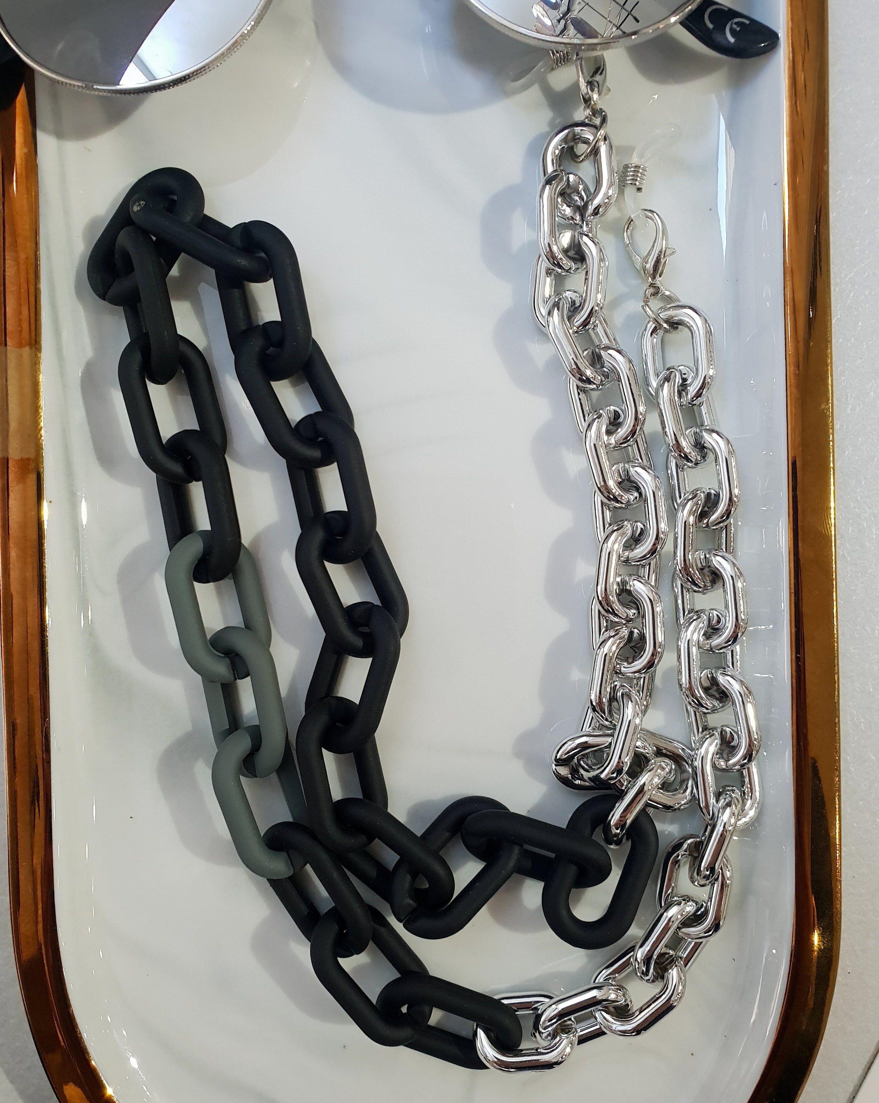 Verižica za očala/masko CHAIN-Silver