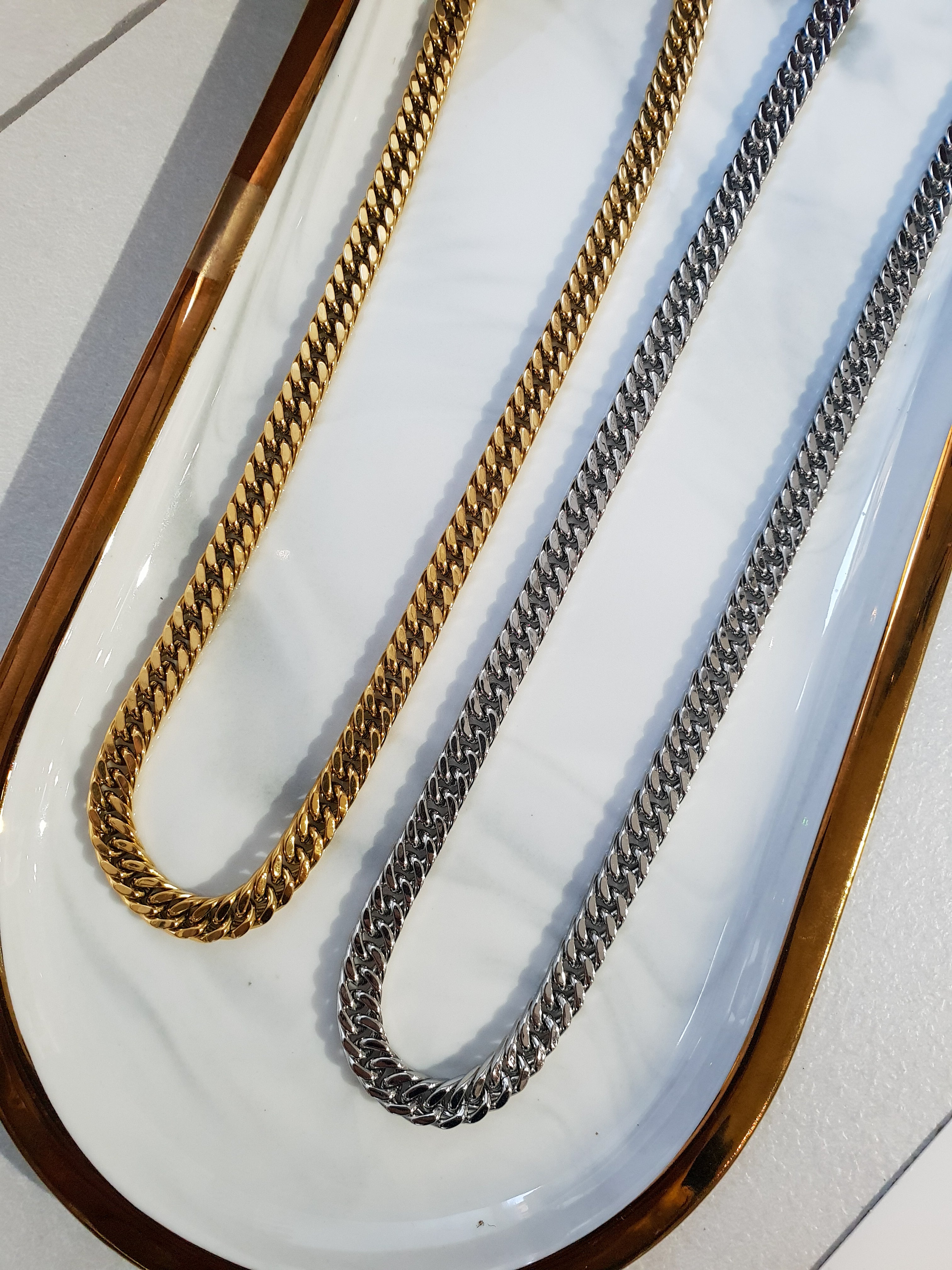 Herren Halskette CUBAN LINK | Verschiedene Größen