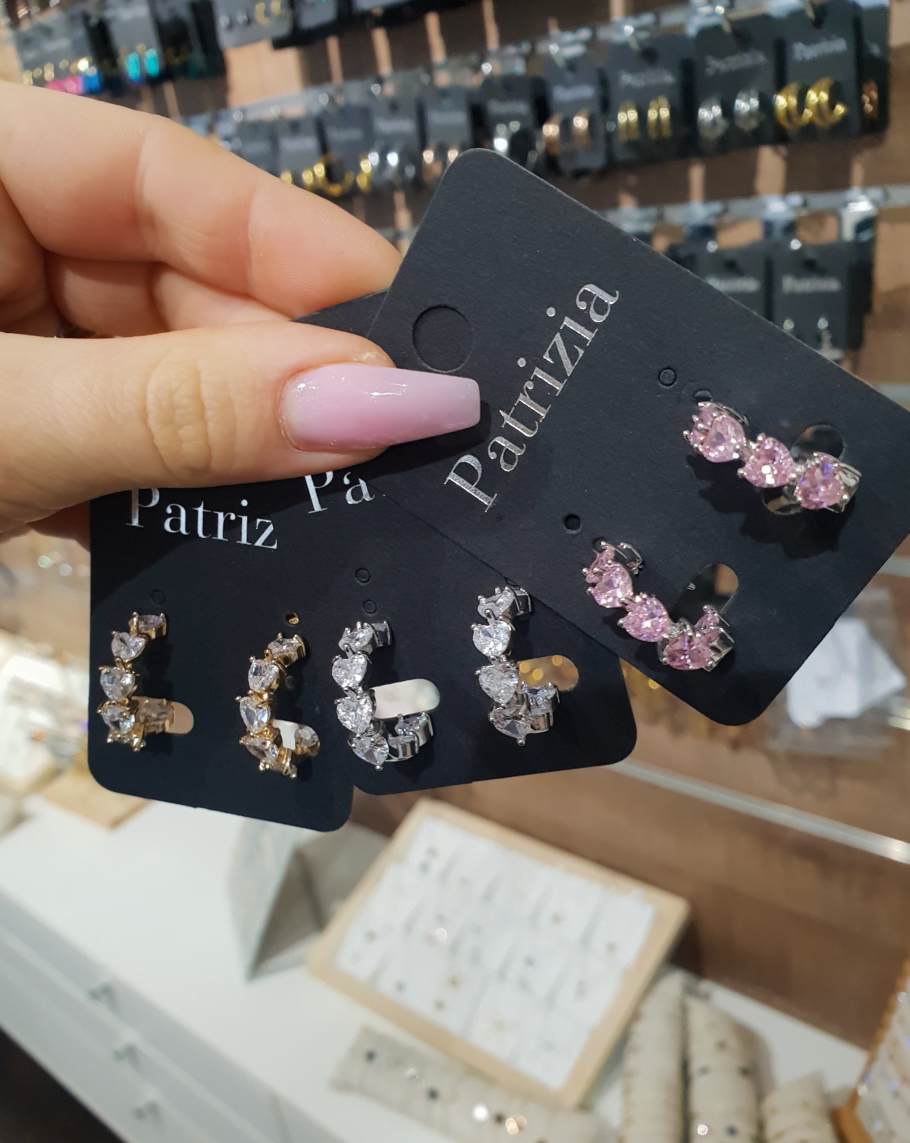 Okrogli uhani VALENTINE | Mini