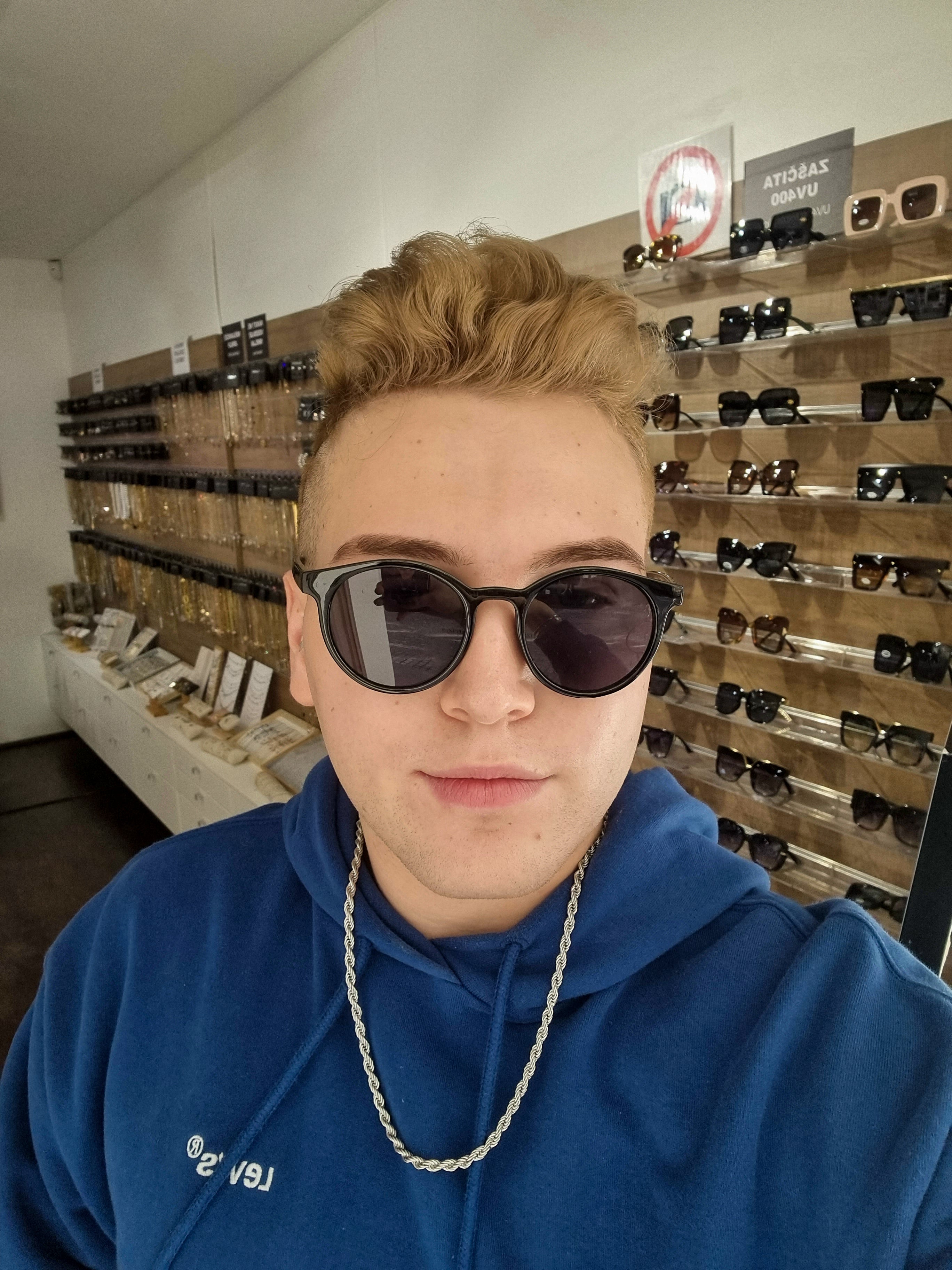 Moška sončna očala TIME | Black