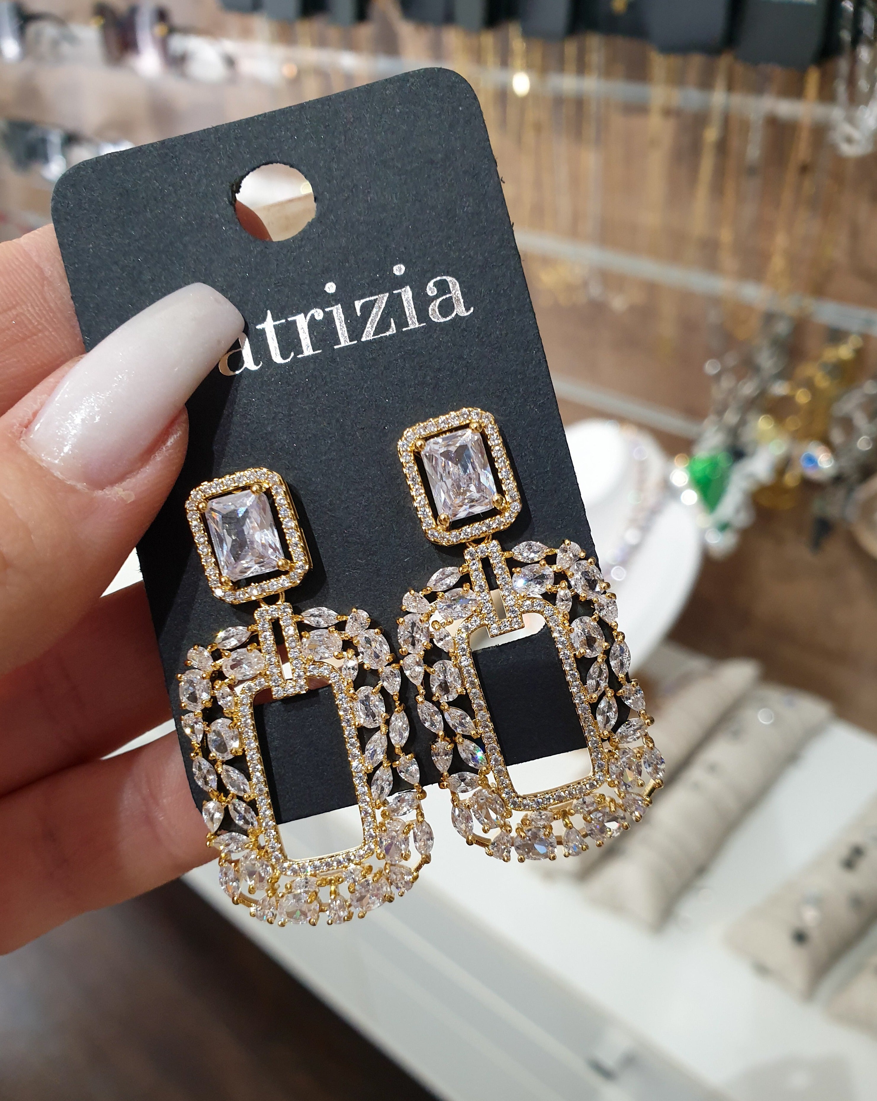 Viseči uhani ONLY | Gold