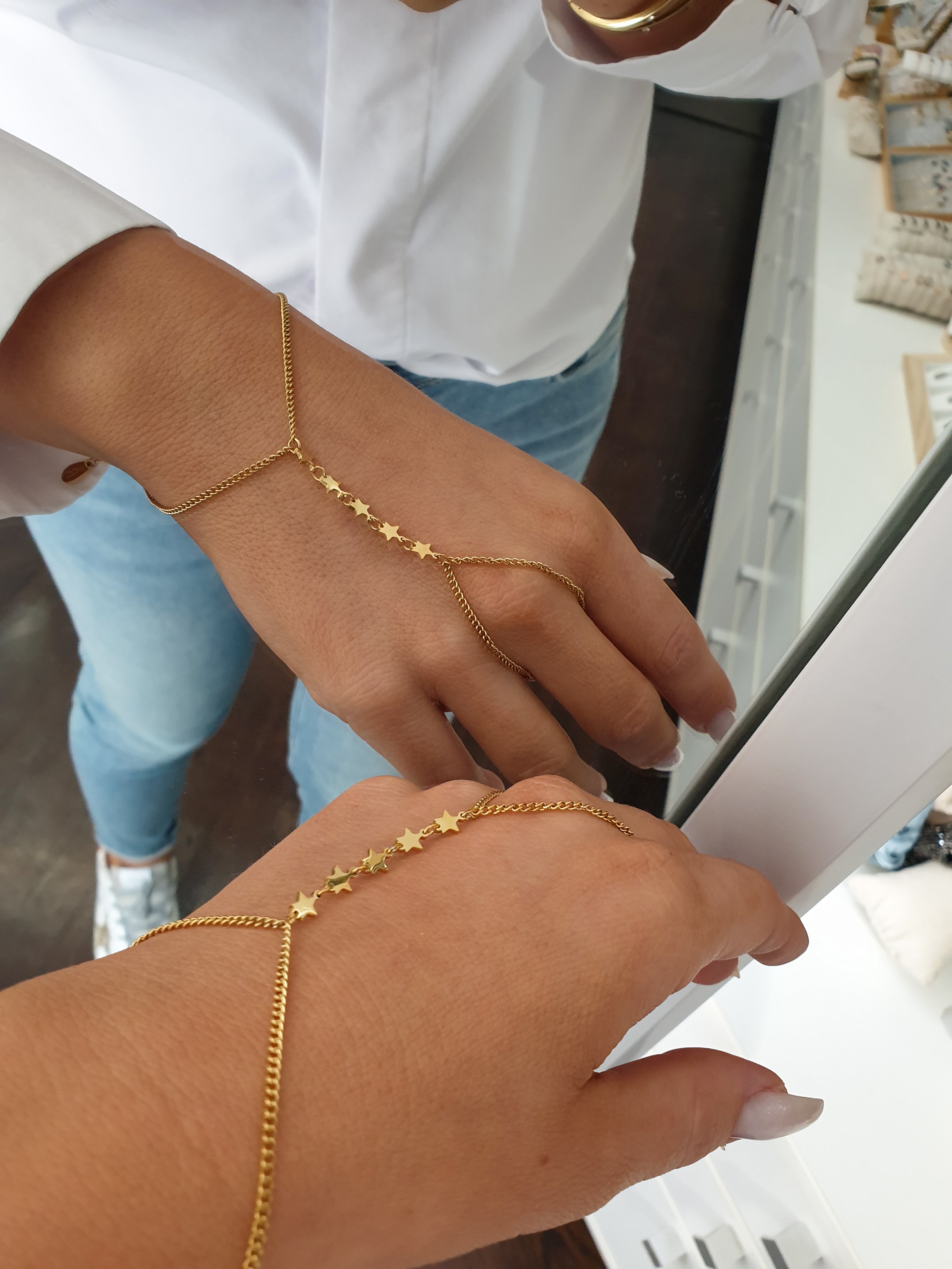 Armband + Ring in einem STAR