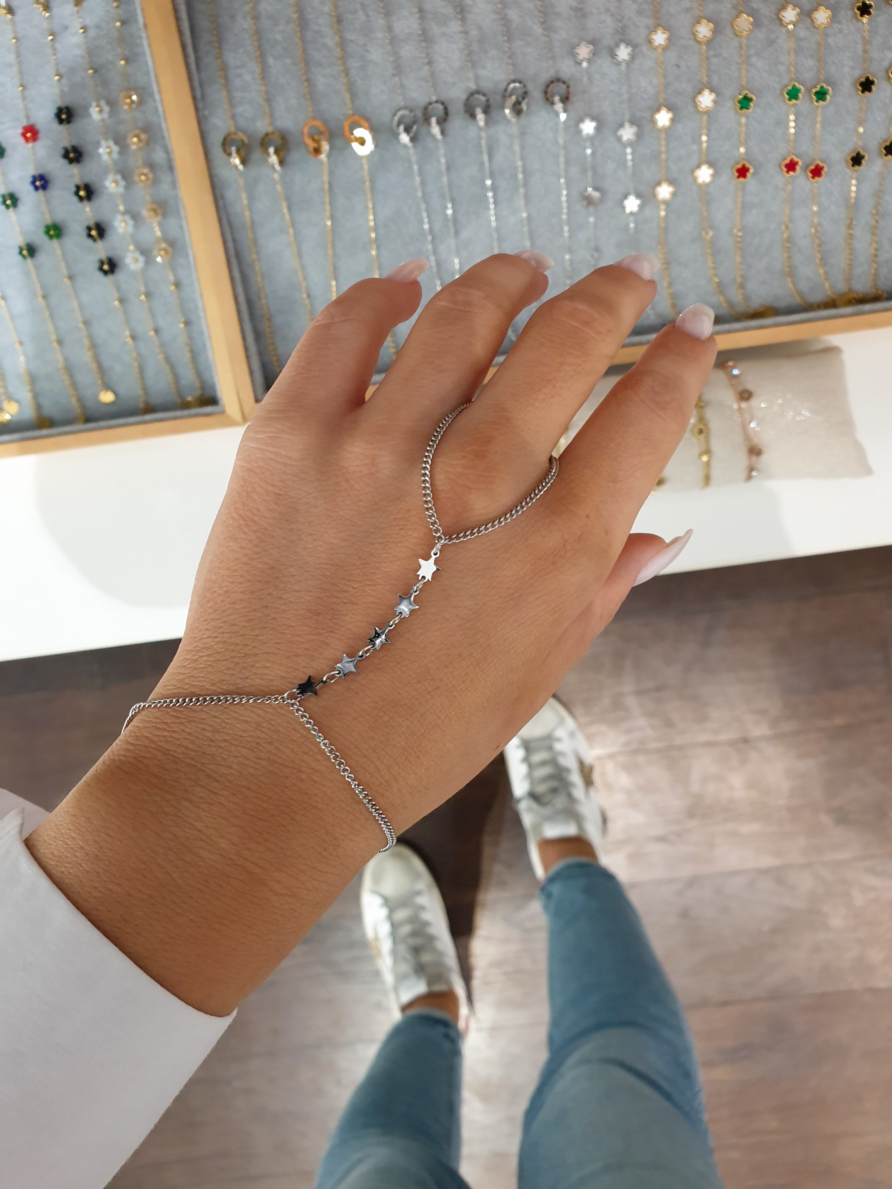 Armband + Ring in einem STAR