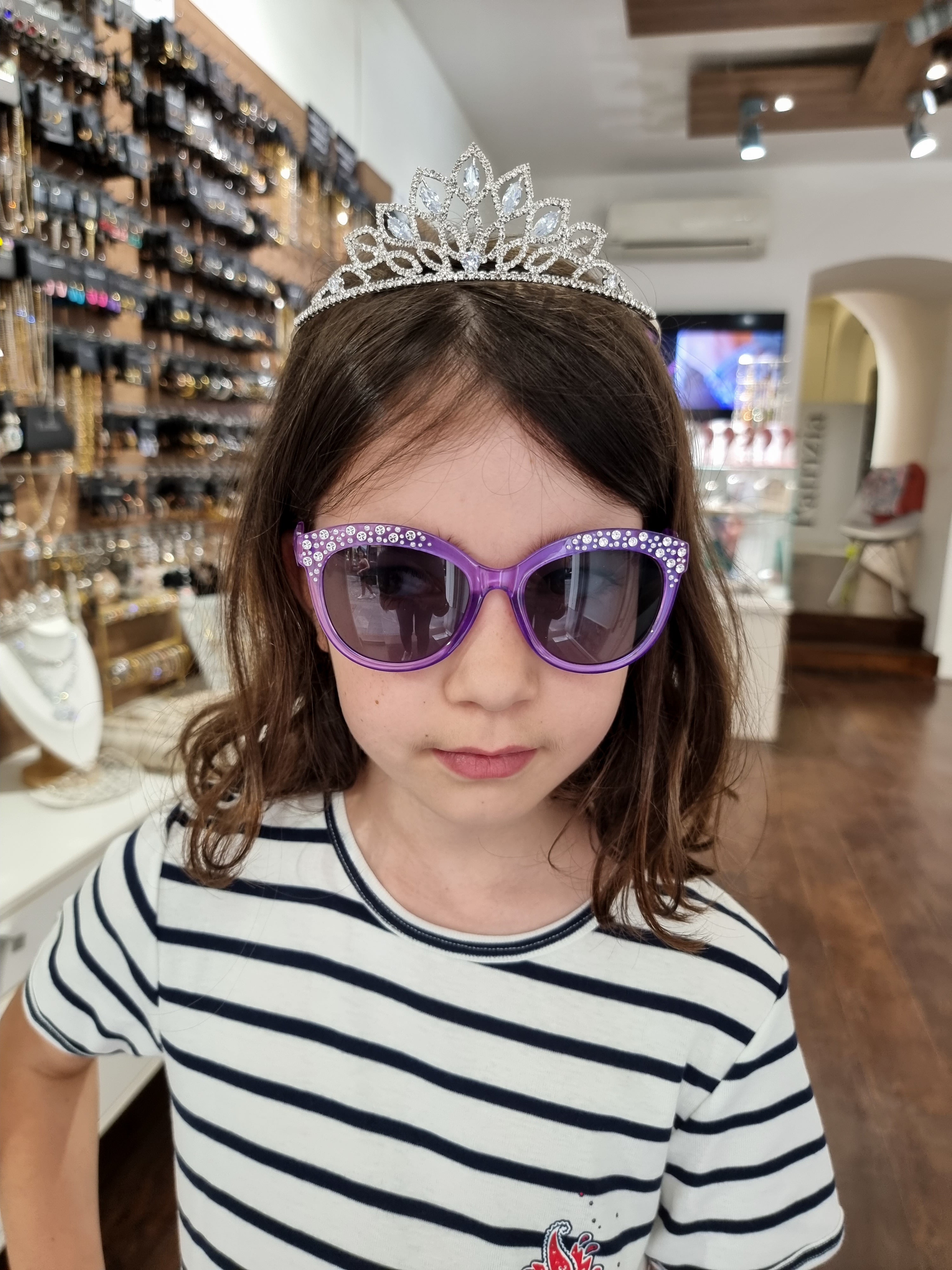 Otroška sončna očala GLITTER-Violet*