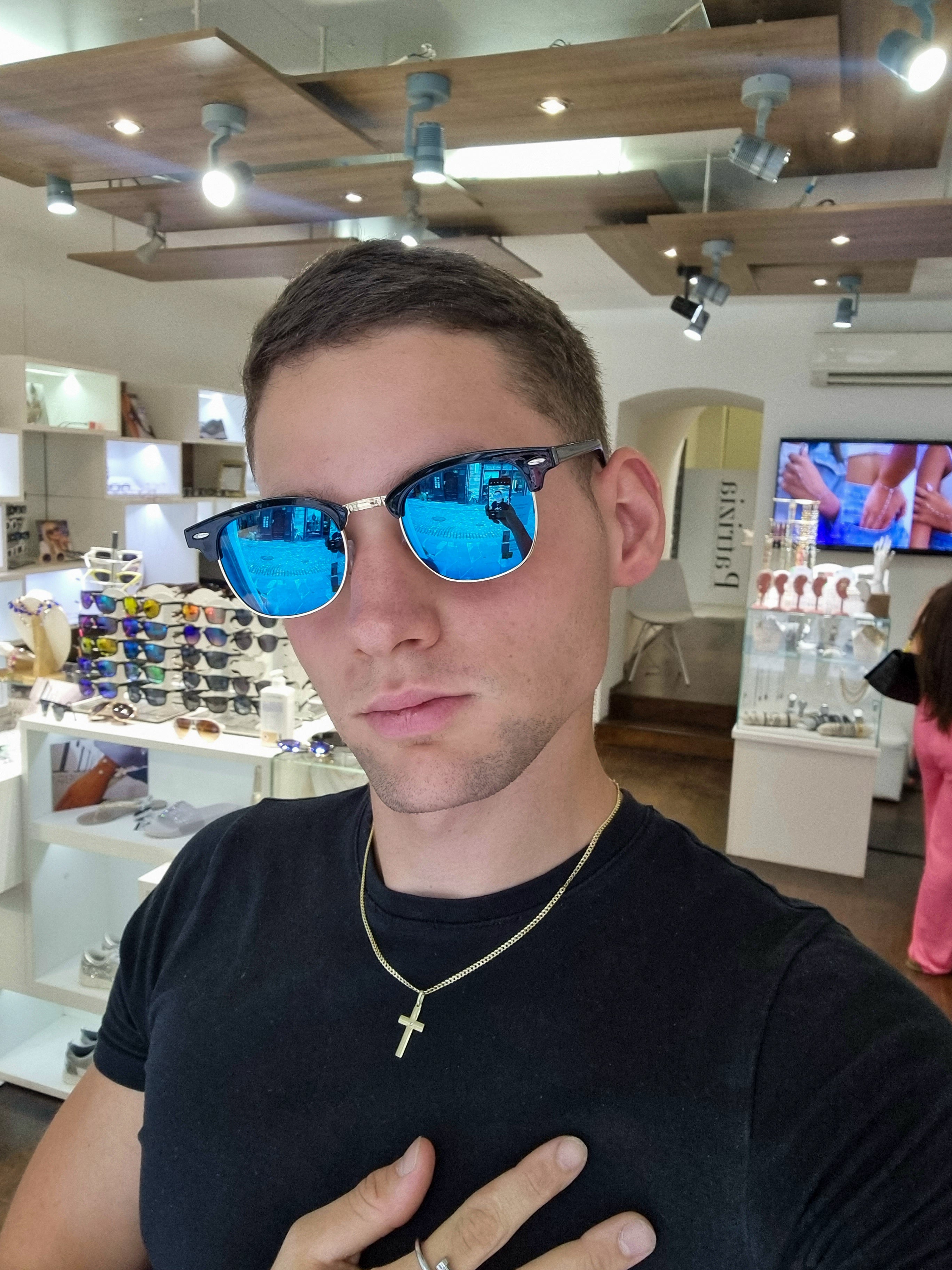Moška sončna očala TREND | Blue Mirror