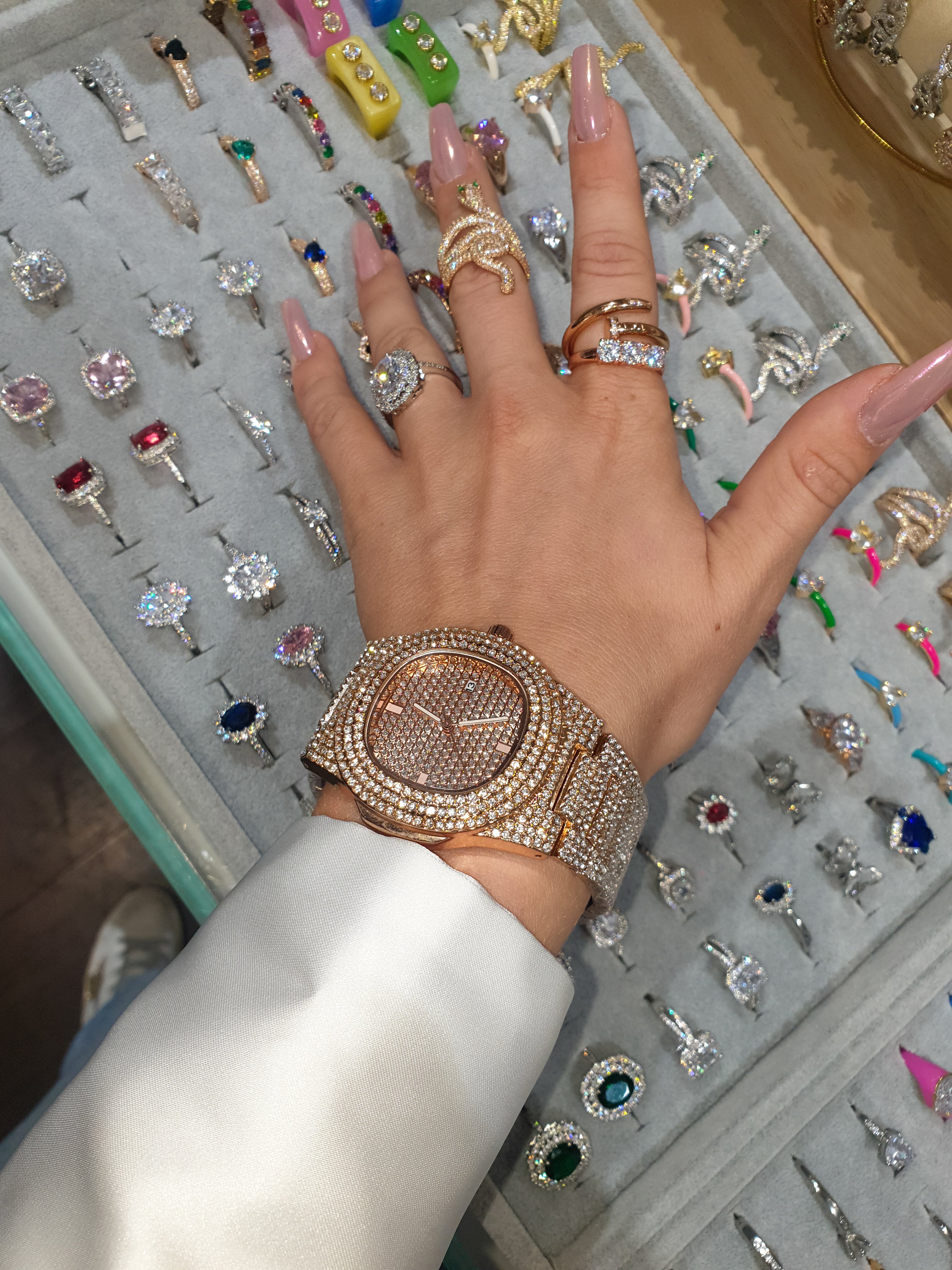 Ročna ura LUXE | Rose Gold