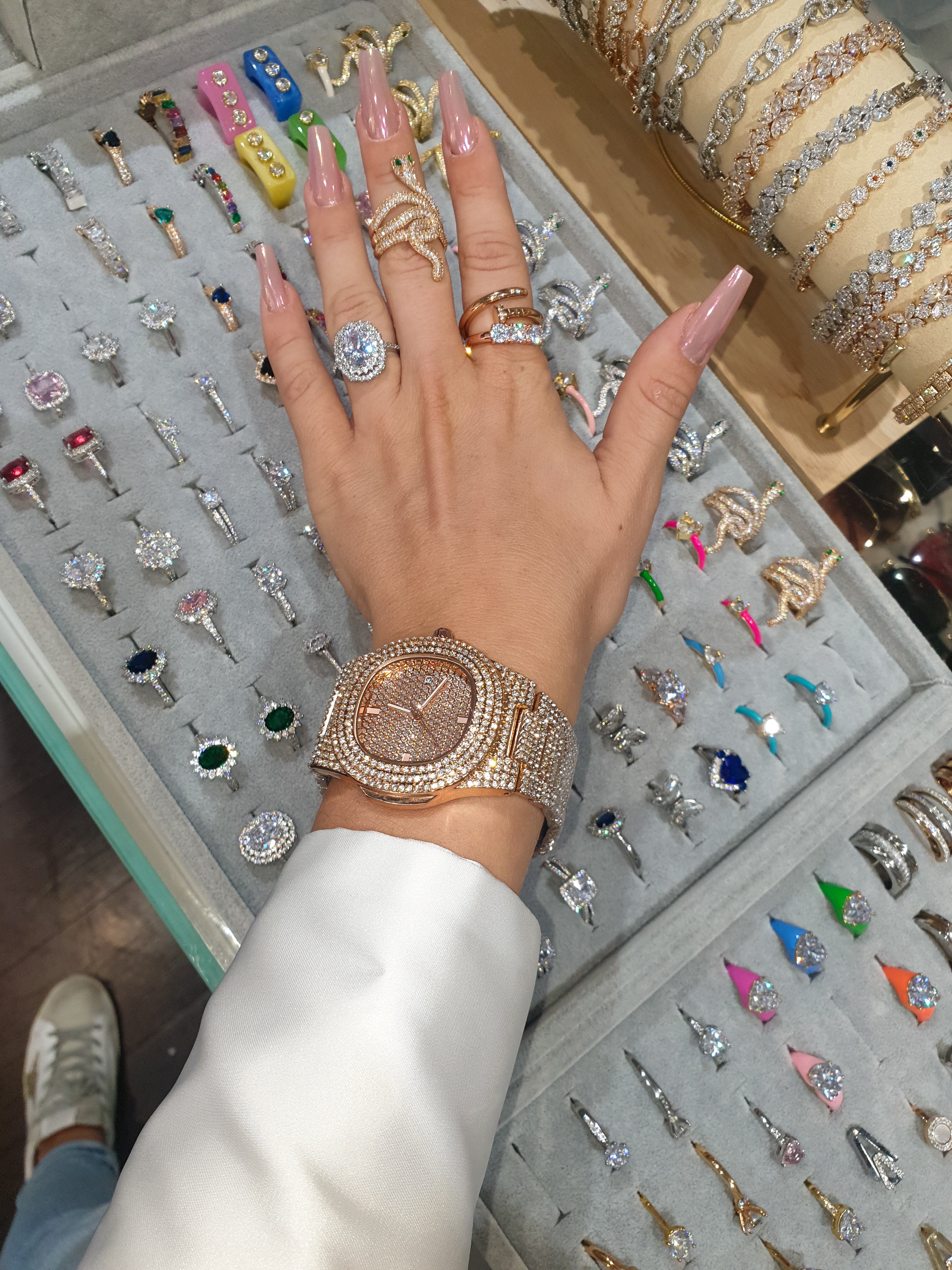 Ročna ura LUXE | Rose Gold