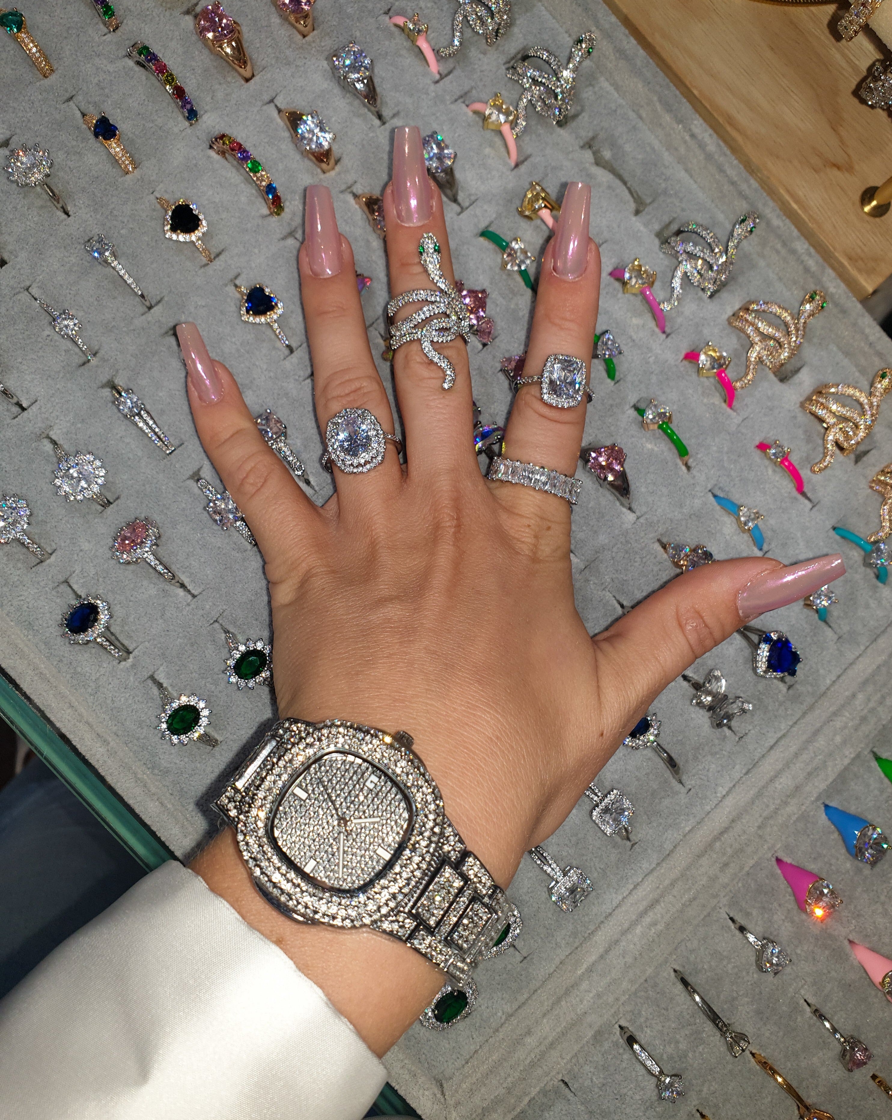 Ručni sat LUXE | Mini/ Silver