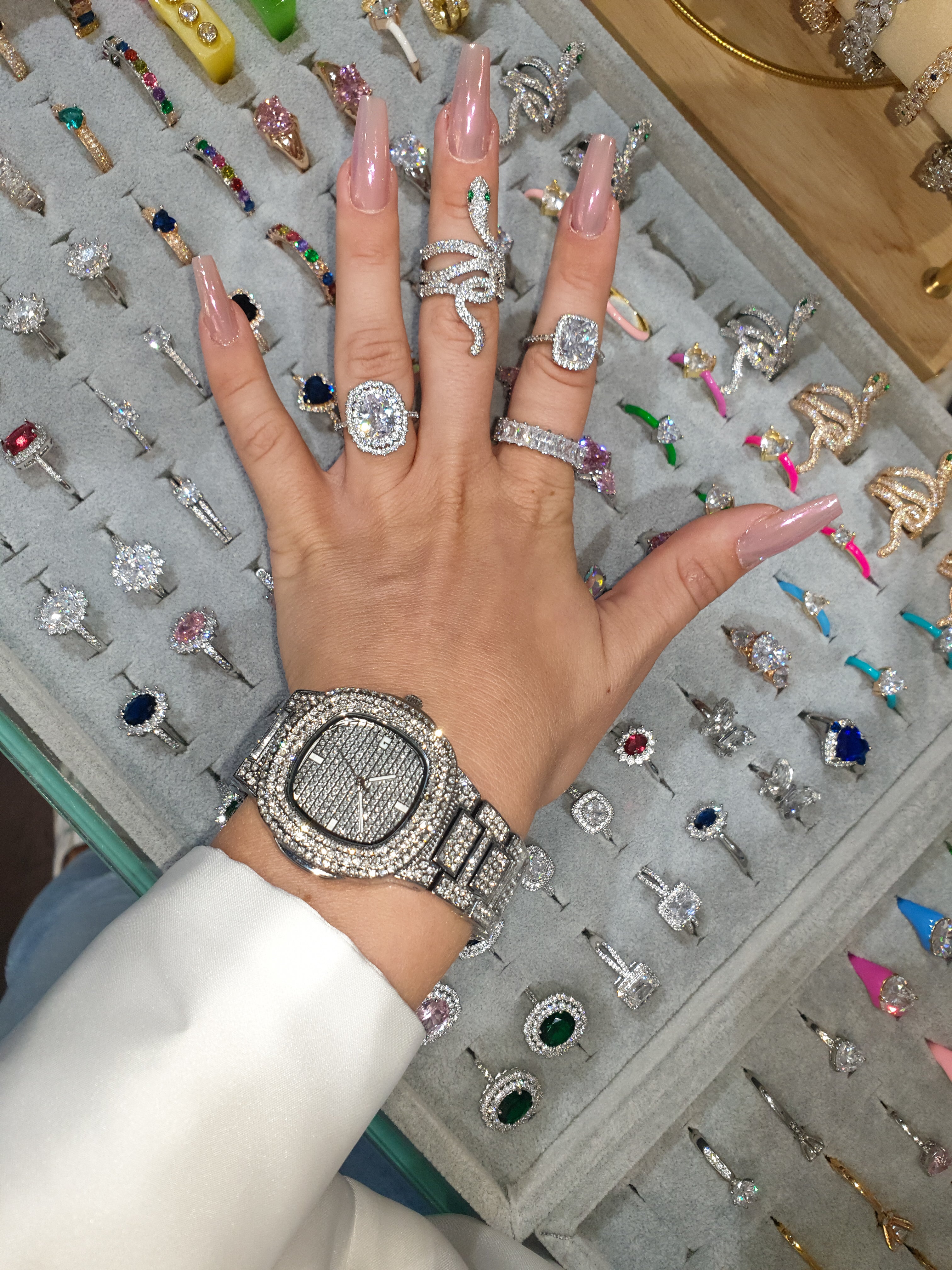 Ročna ura LUXE | Mini/Silver