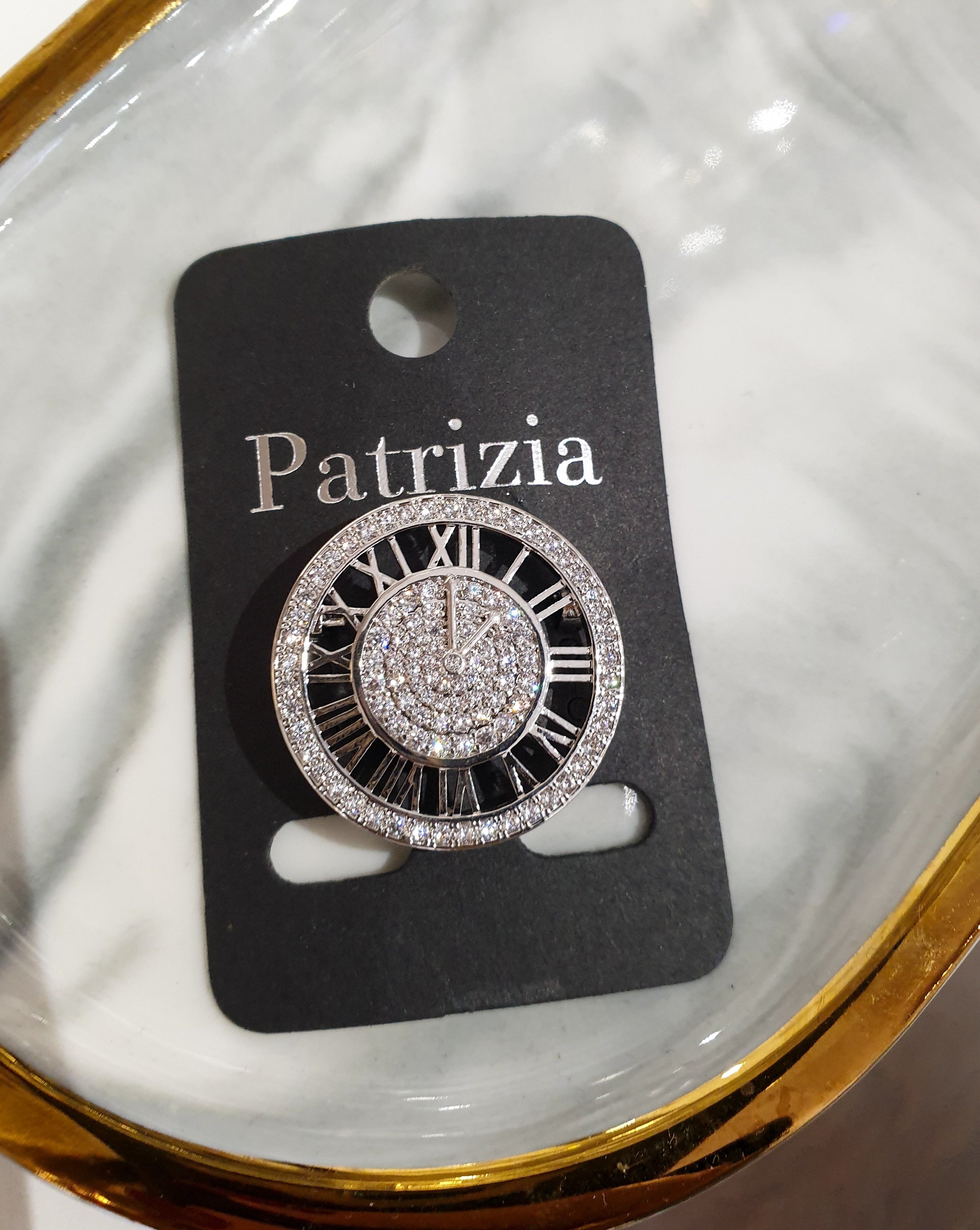 Broška Quartz | Silver