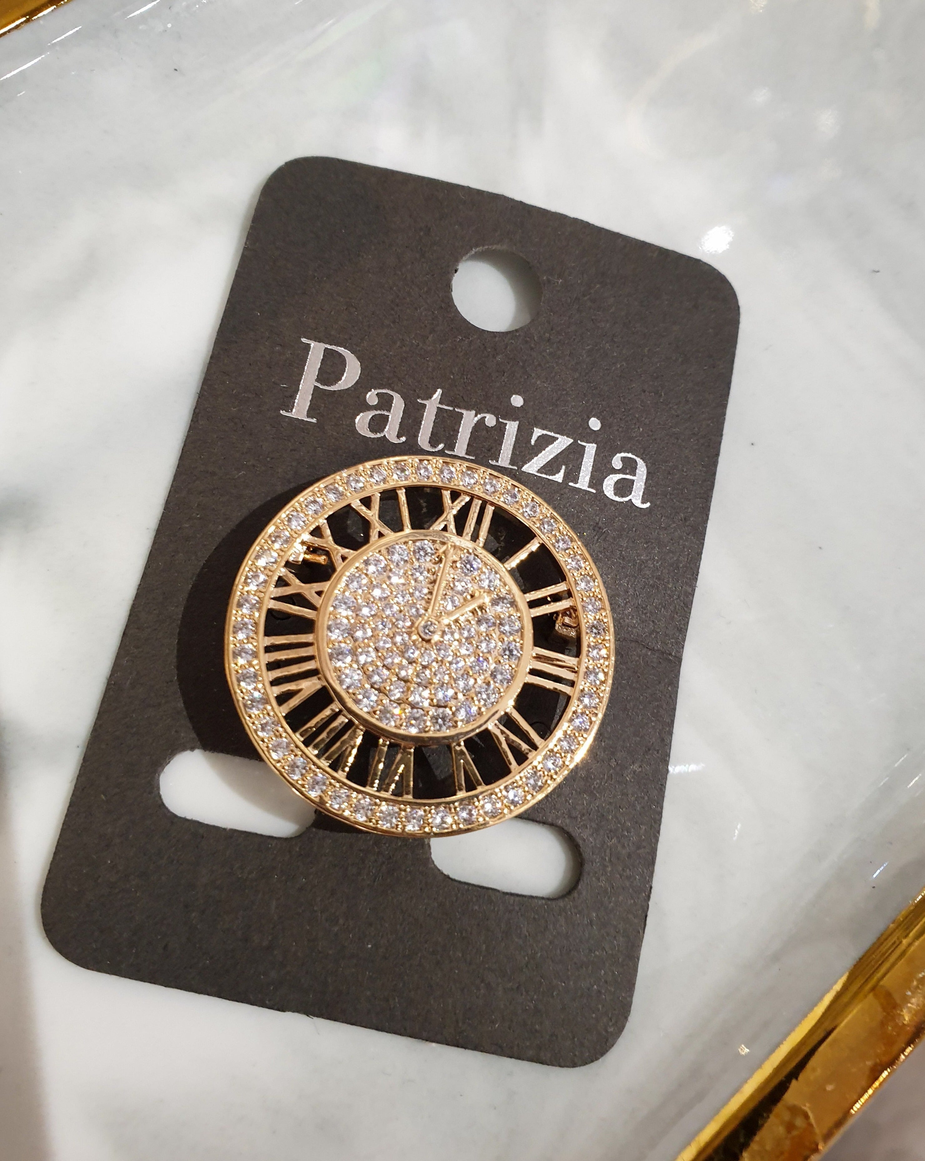 Broška Quartz | Gold