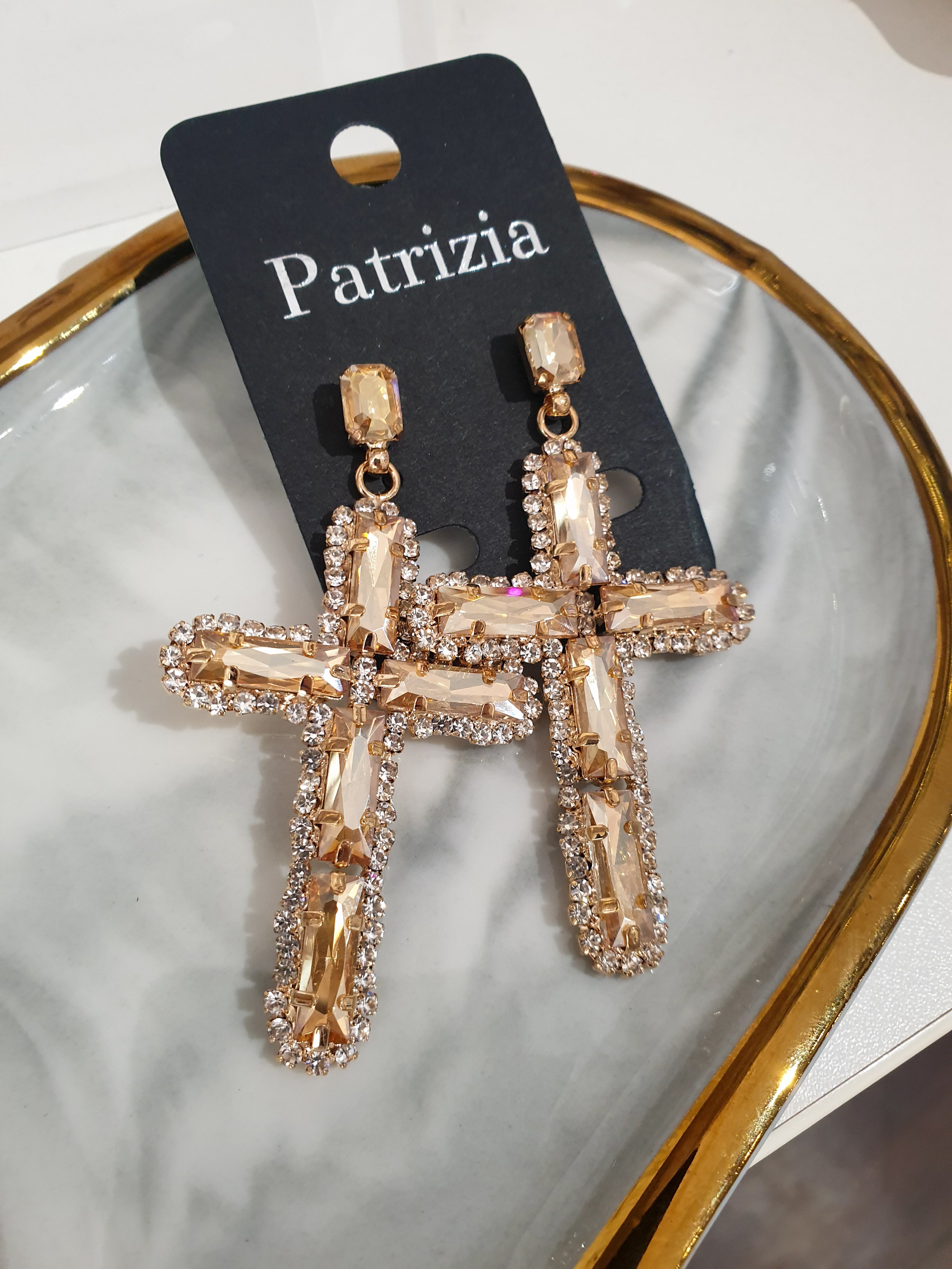 CROCE Ohrringe | Gold