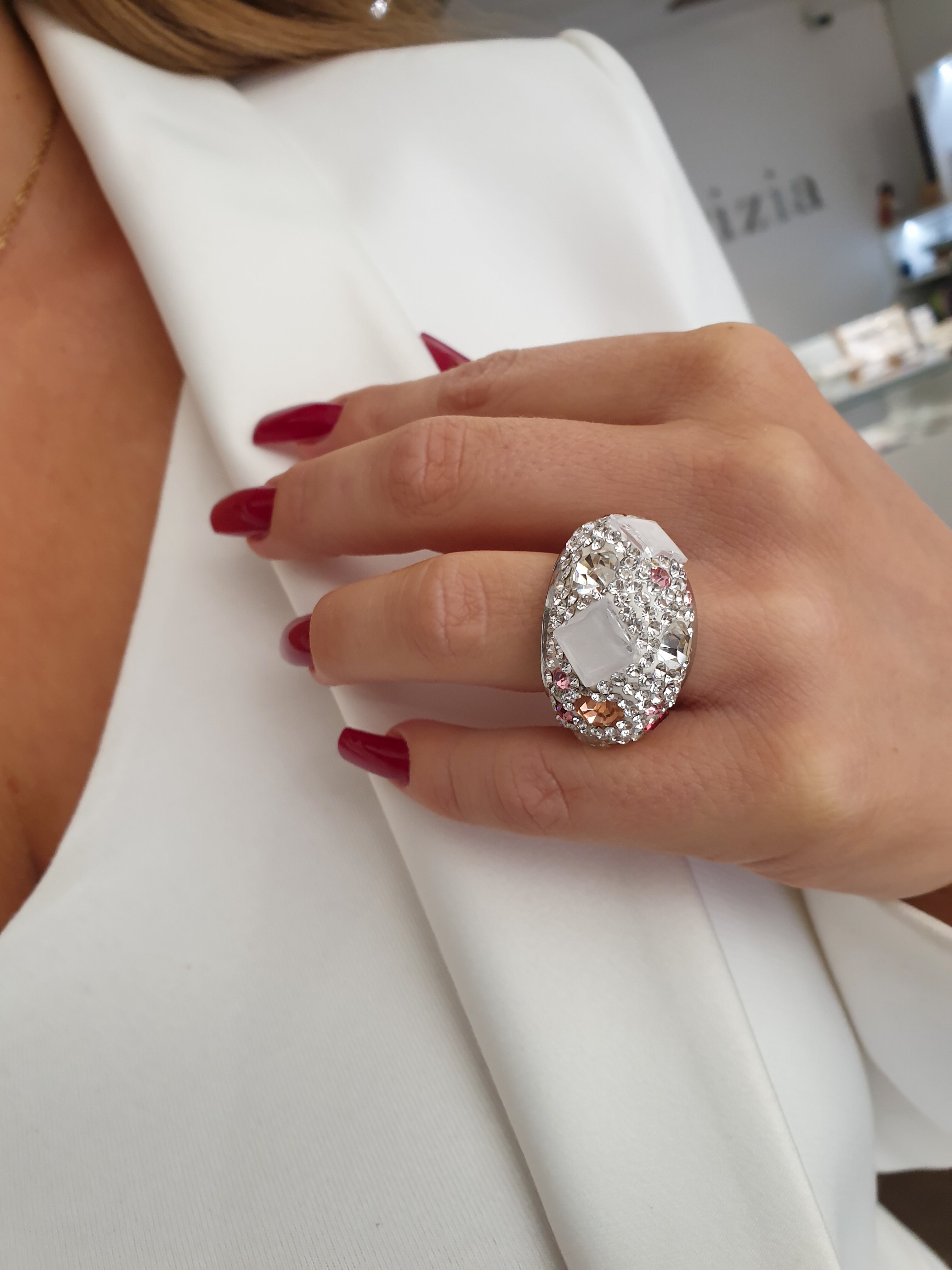 Ring GRANDEUR | Weiß