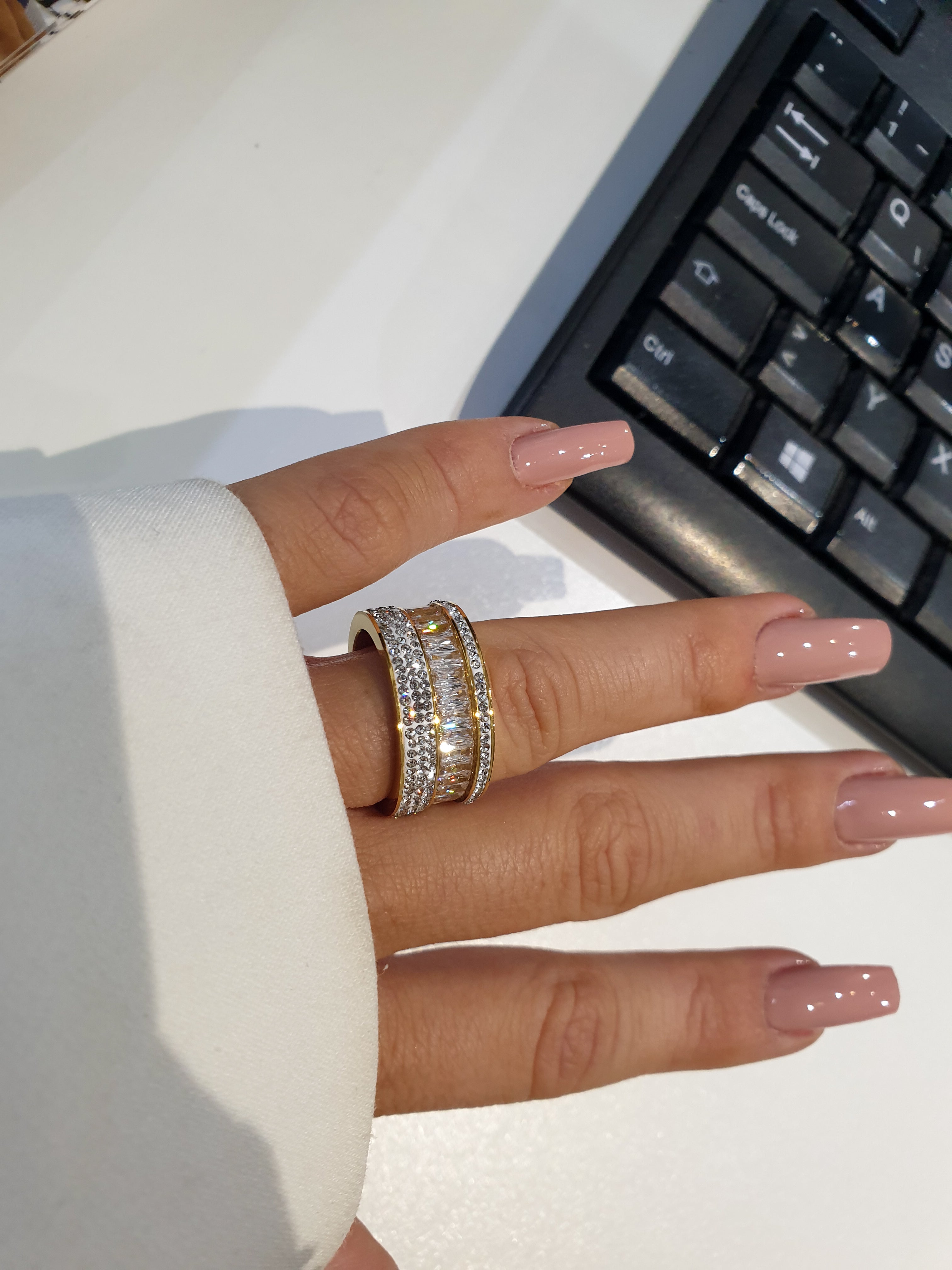 Prstan GLAM | Gold