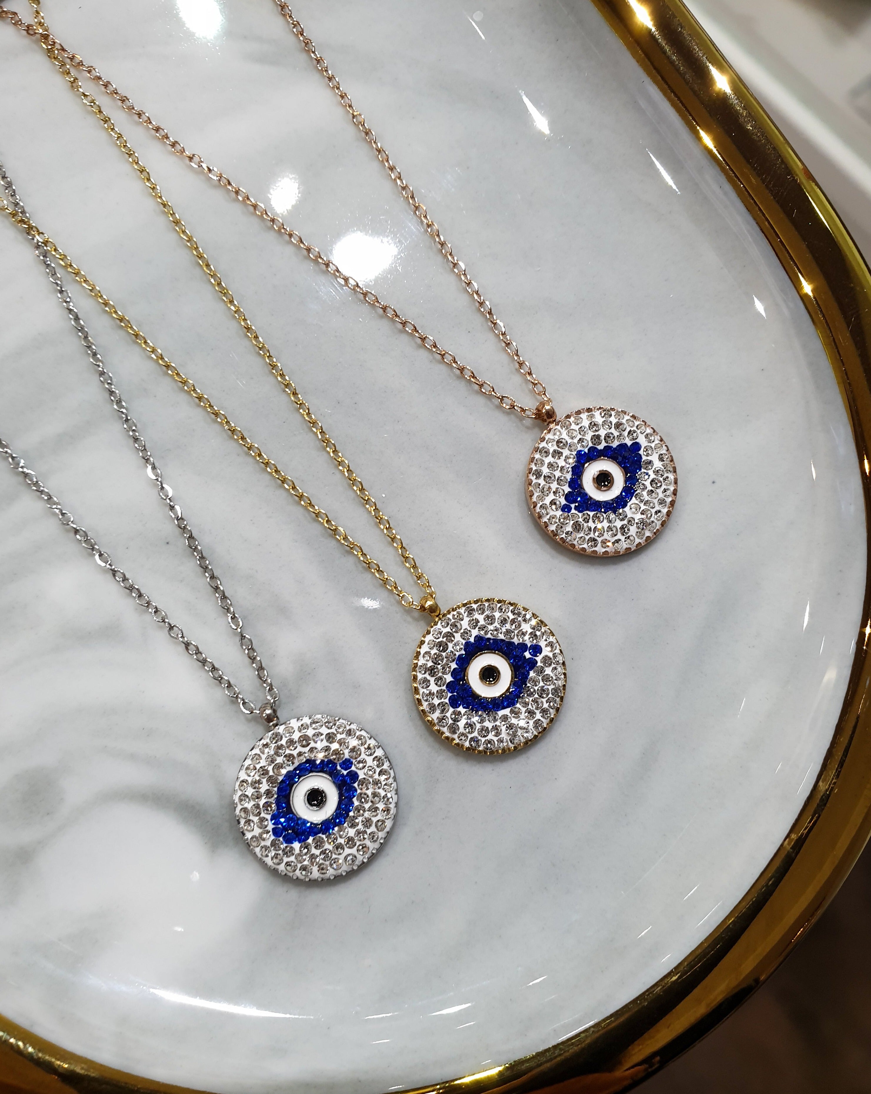 Tanka Halskette Evil eye