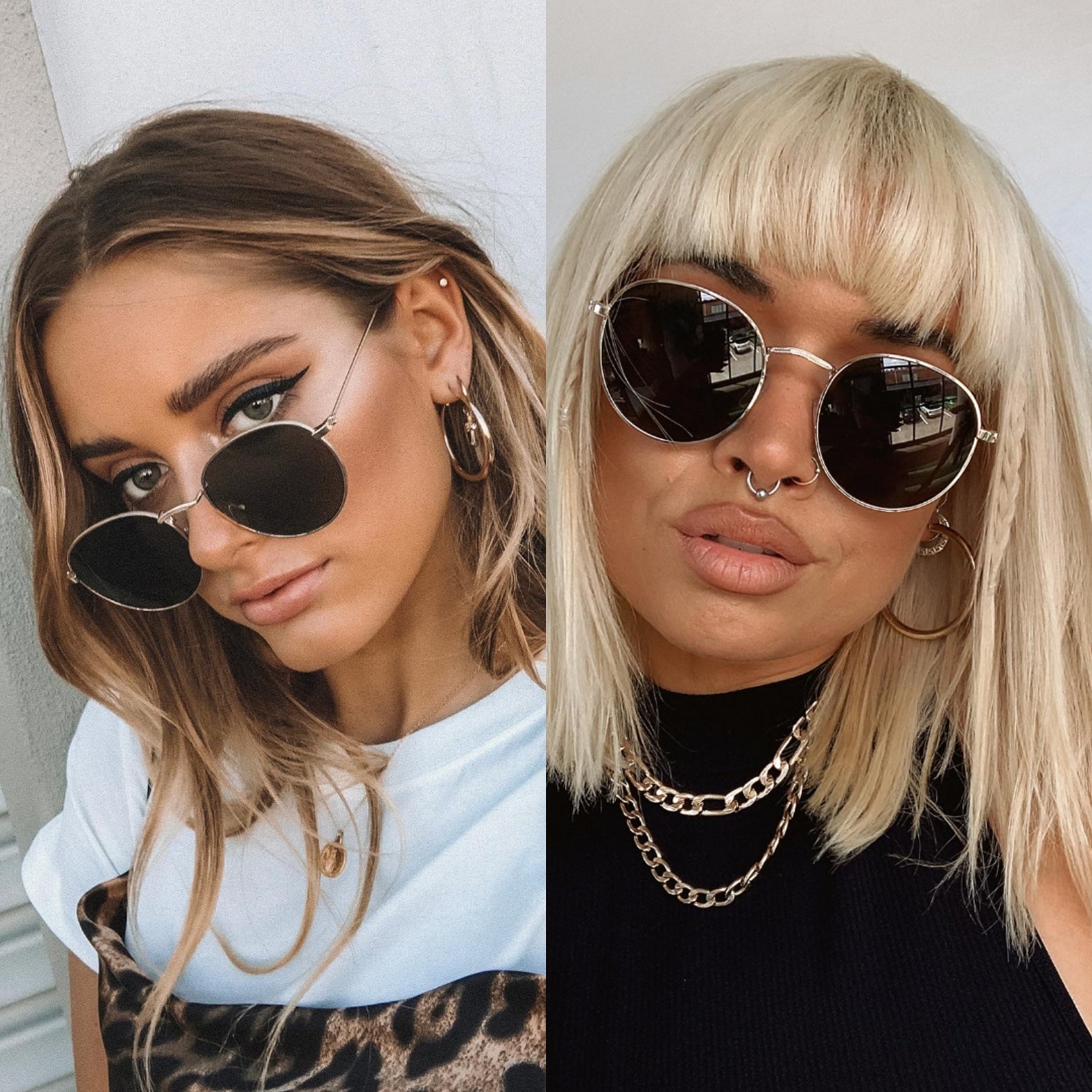 Sonnenbrille BlackTRENDY- /Gold - Patrizia