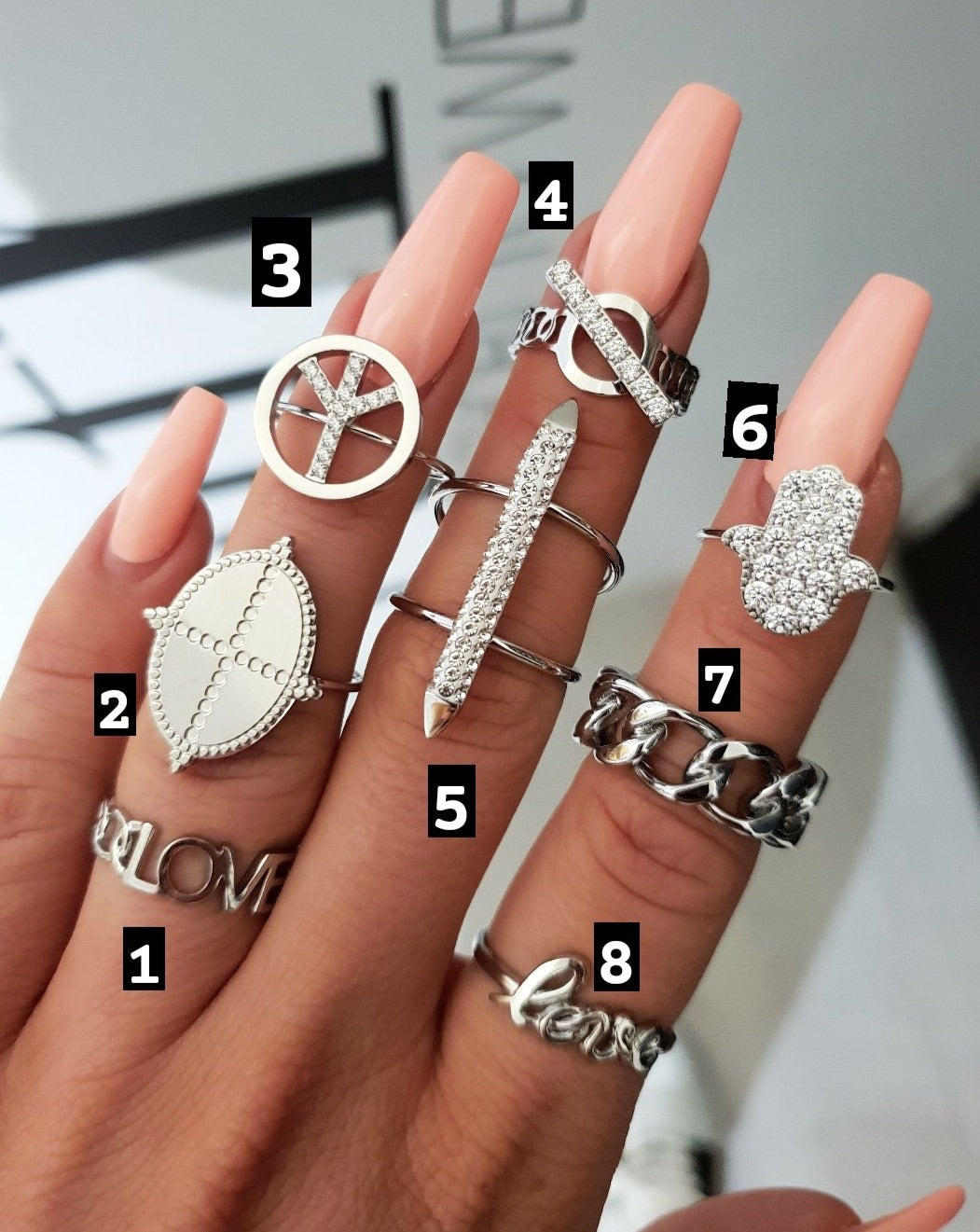 BOHO-Ringe