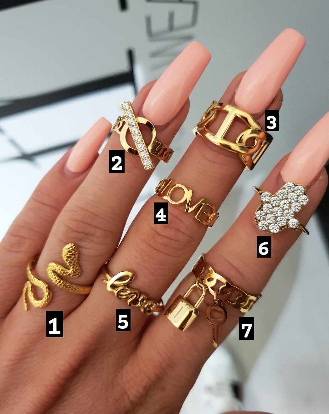 BOHO-Ringe