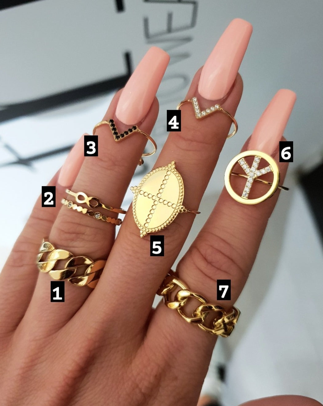 BOHO-Ringe