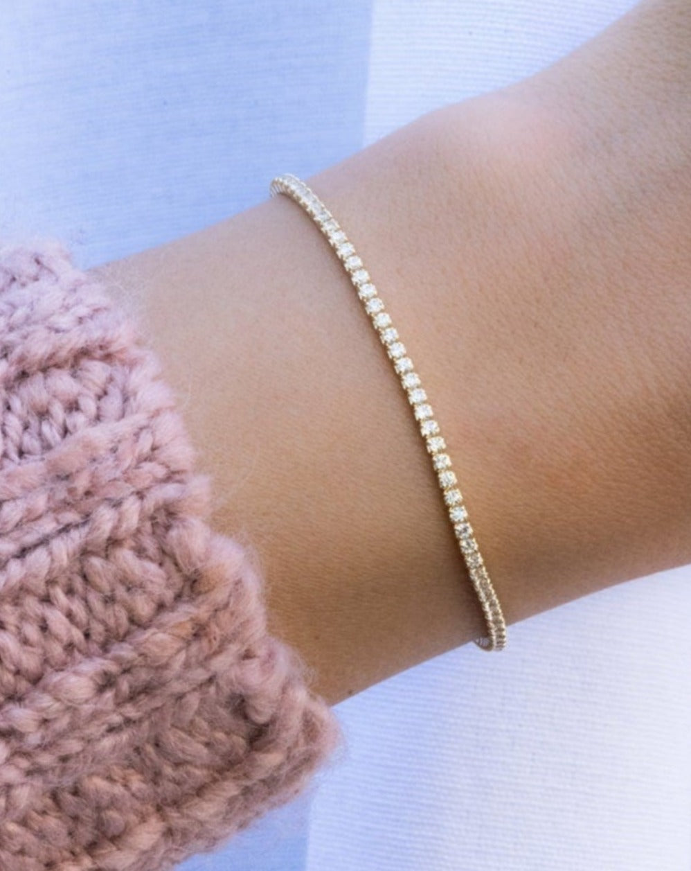 Armband mit Zirkonia TENNIS | 1,5 mm