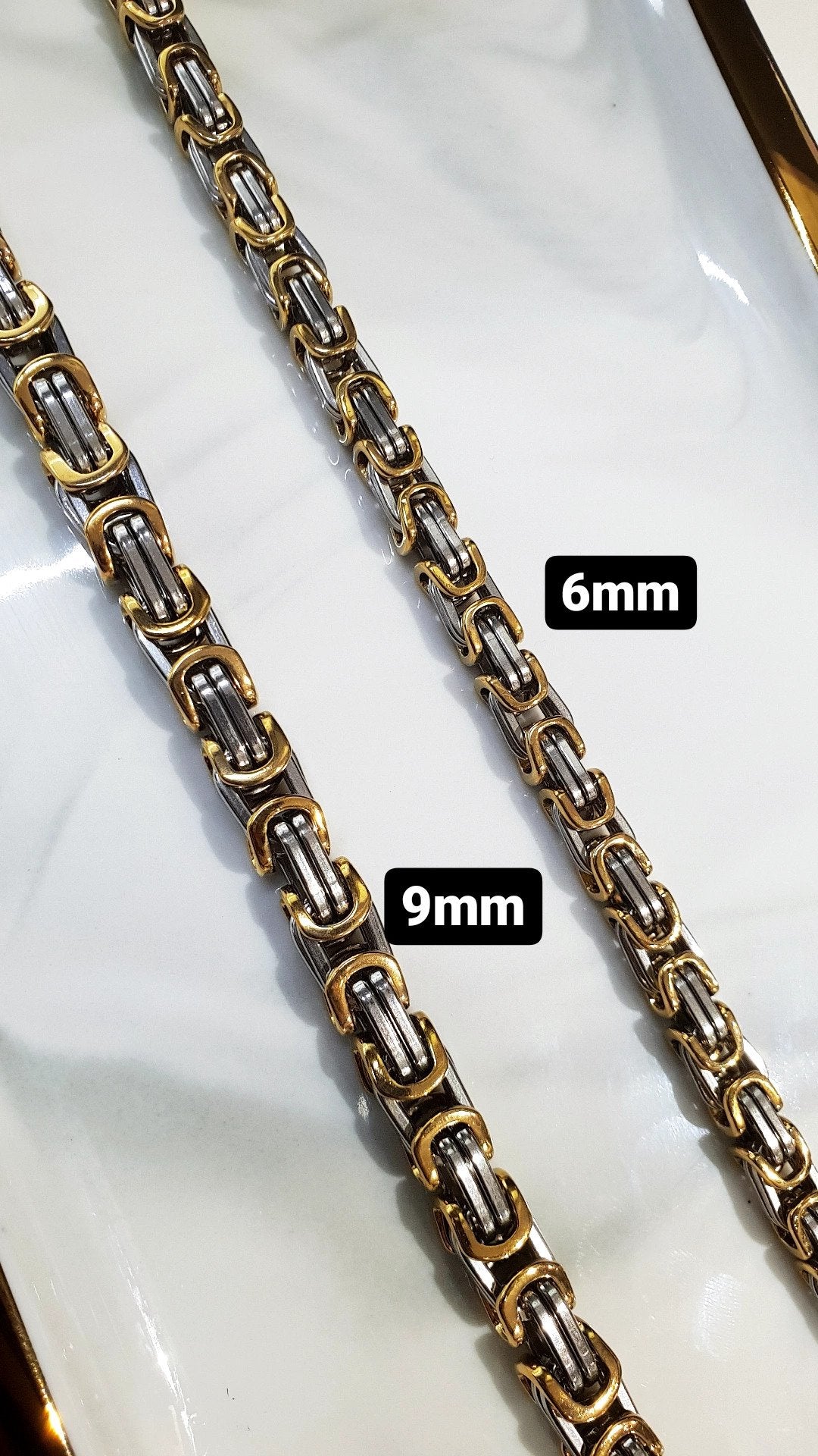 Moška verižica Kraljevi vez | 6 mm