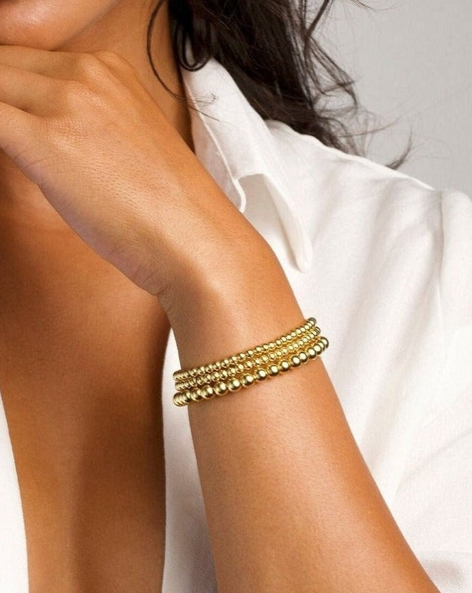 Armband Mode mit Perlen | Verschiedene Dicken