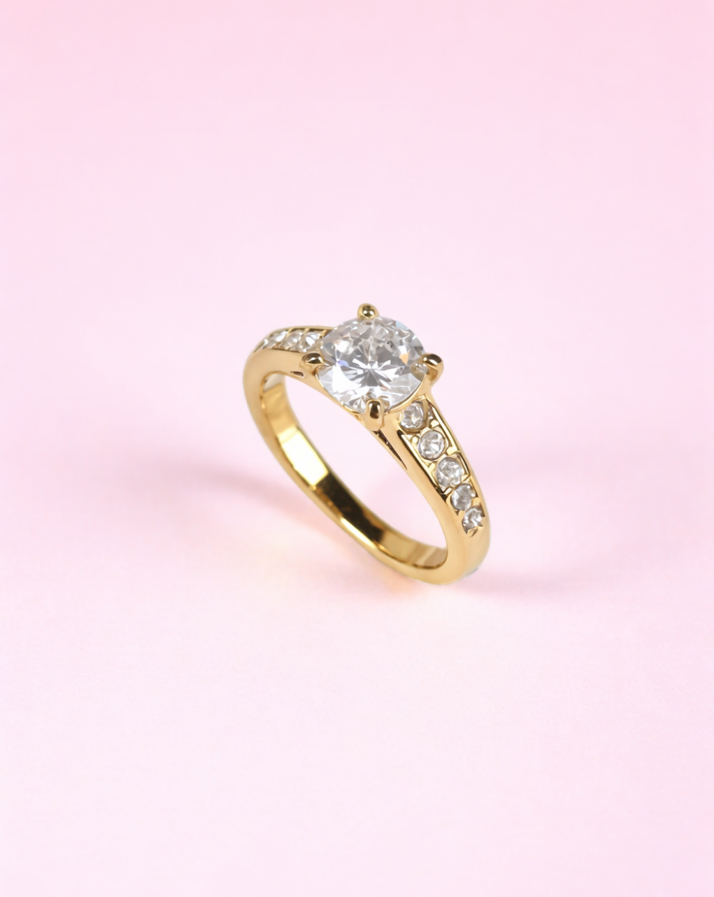 Rings with rhinestones