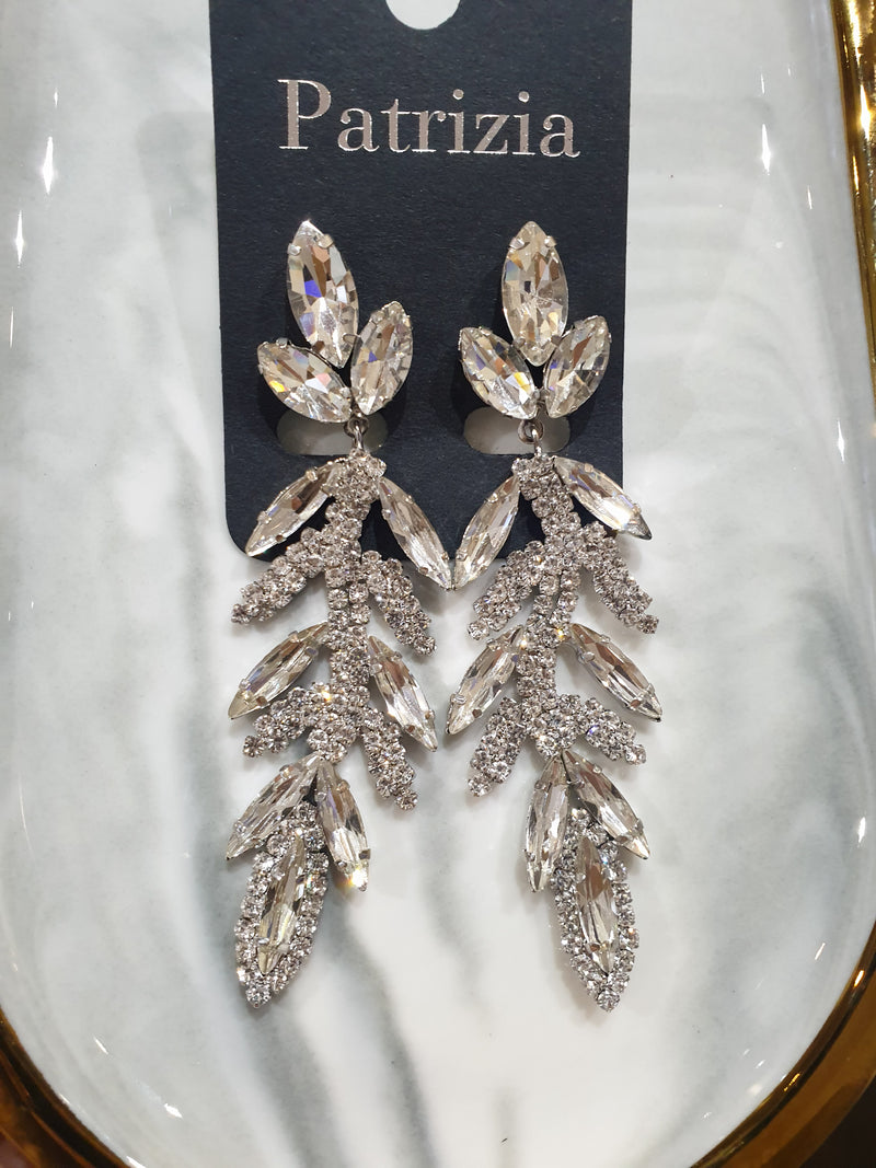 Viseči uhani WEDDING VIBE-Silver