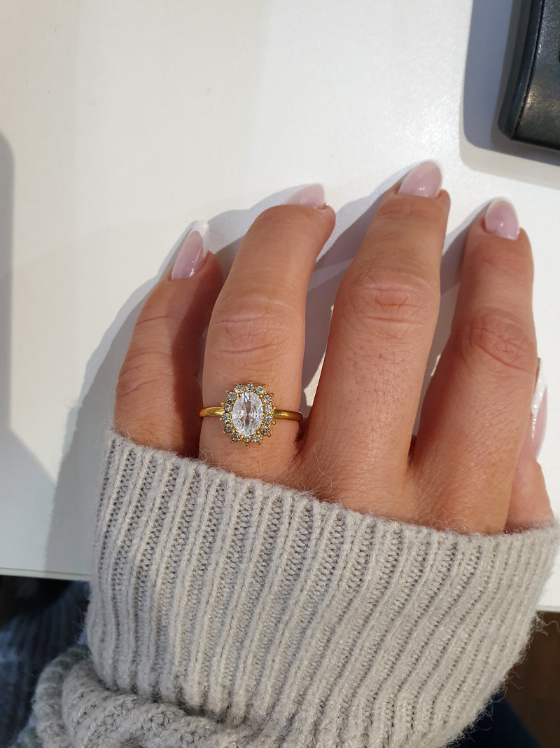 Prstan KATE-Gold/Silver