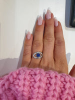 Prstan EVIL EYE-Silver