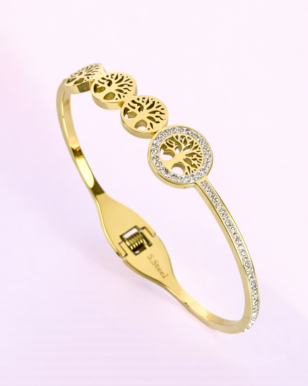 Bangle zapestnica TREE OF LIFE Patrizia zlata