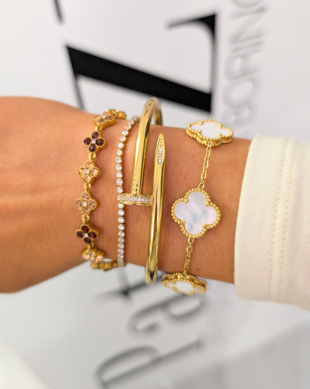 Combination of stainless steel bracelets Trgovina Patrizia