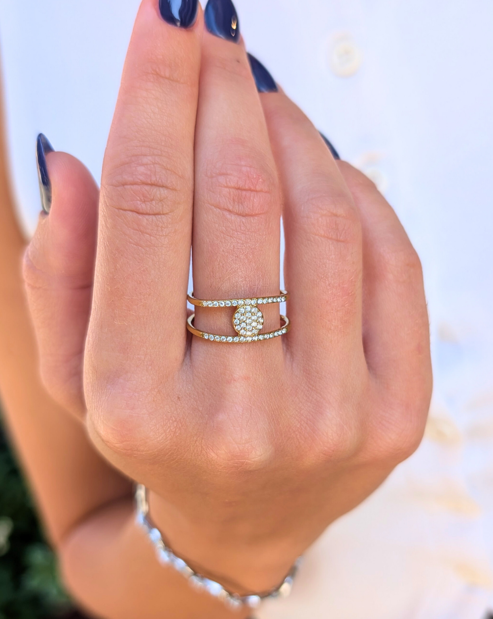 Minimalistički prsten WHISPER Trgovina Patrizia Ljubljana