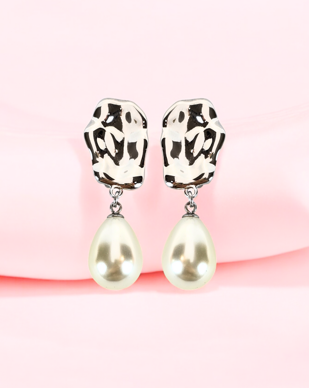 STATEMENT fashion earrings PEARL