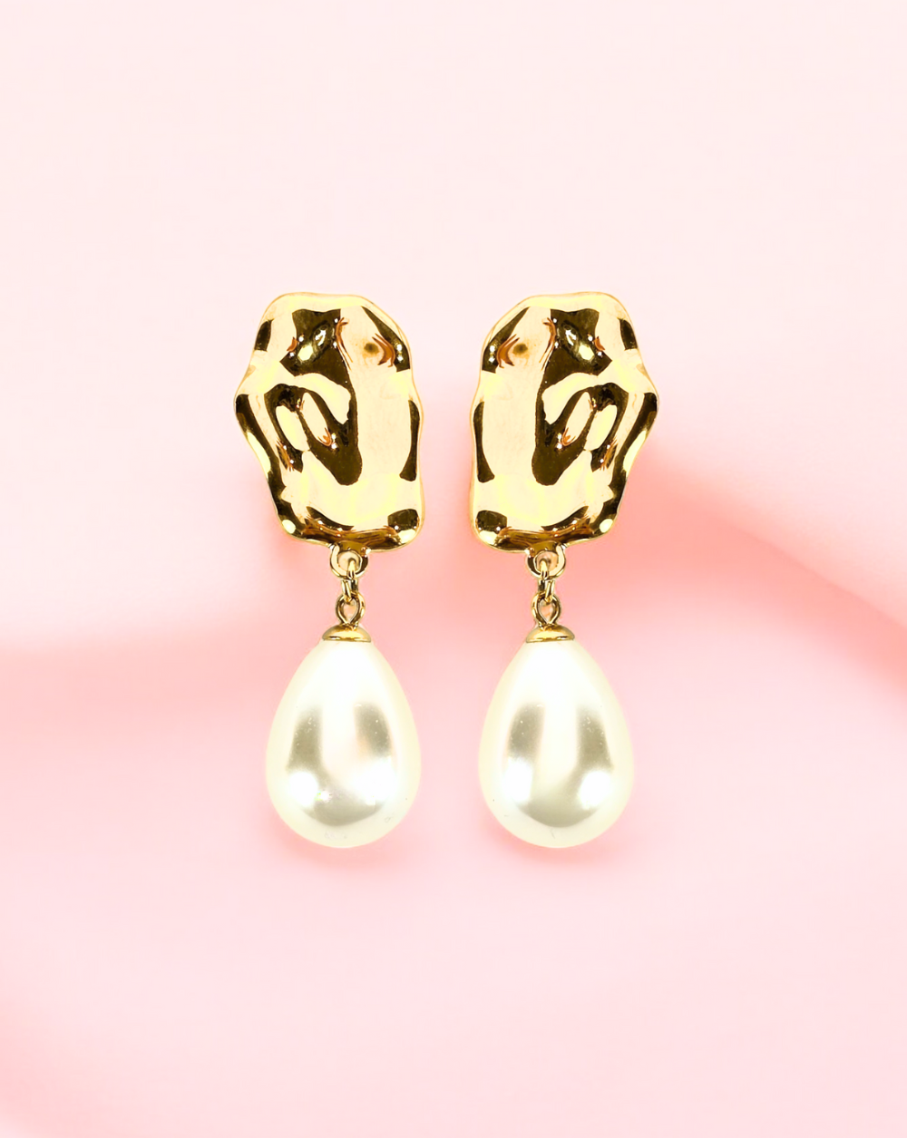 STATEMENT fashion earrings PEARL