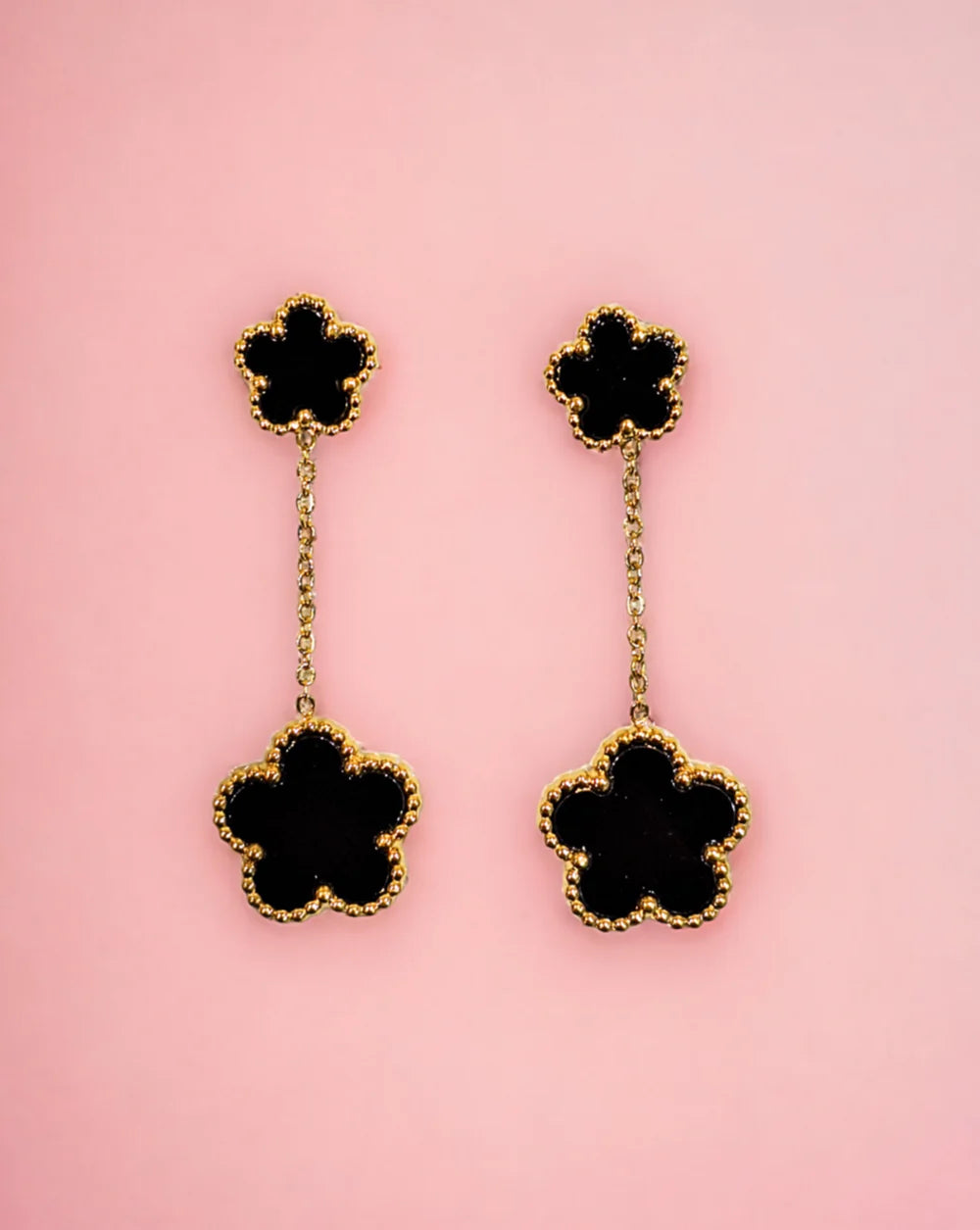 Dangle earrings FLOWERS | Larger