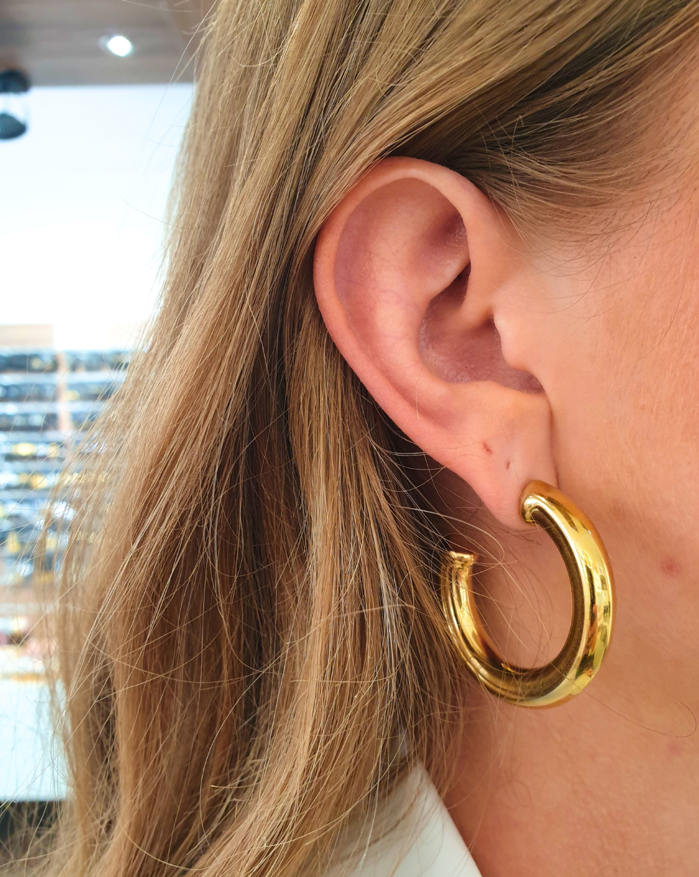 LIFESTYLE round earrings