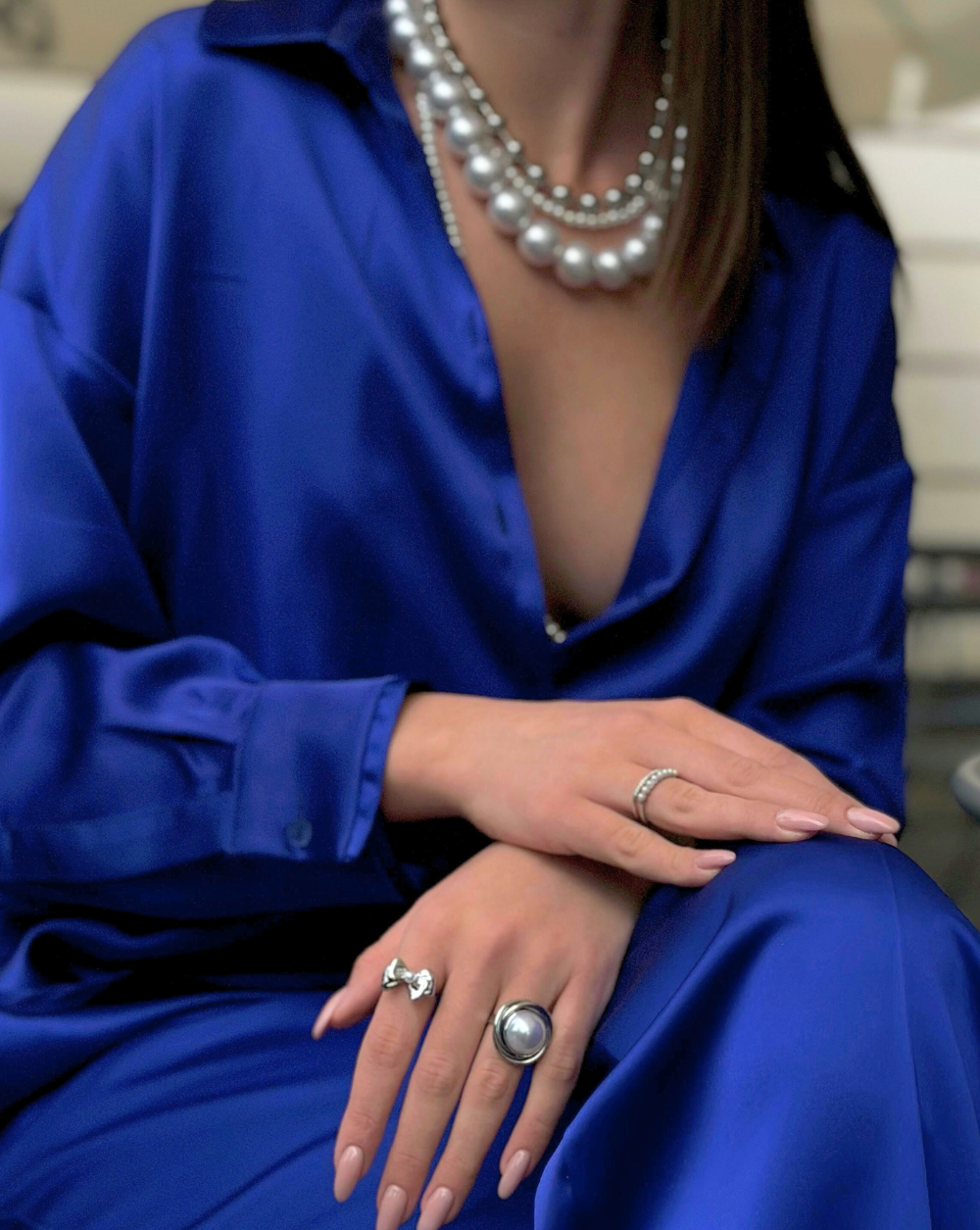 Halskette Mode BIG PEARLS | Perlen