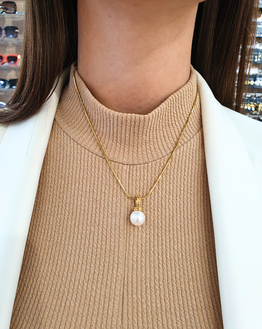 Modna verižica PEARL PENDANT