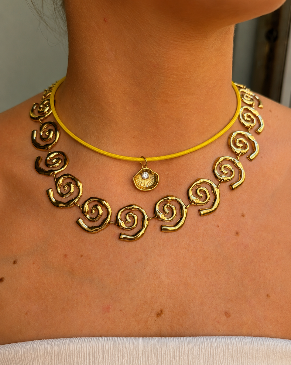 SUMMER Magnetic necklace  (without pendant)