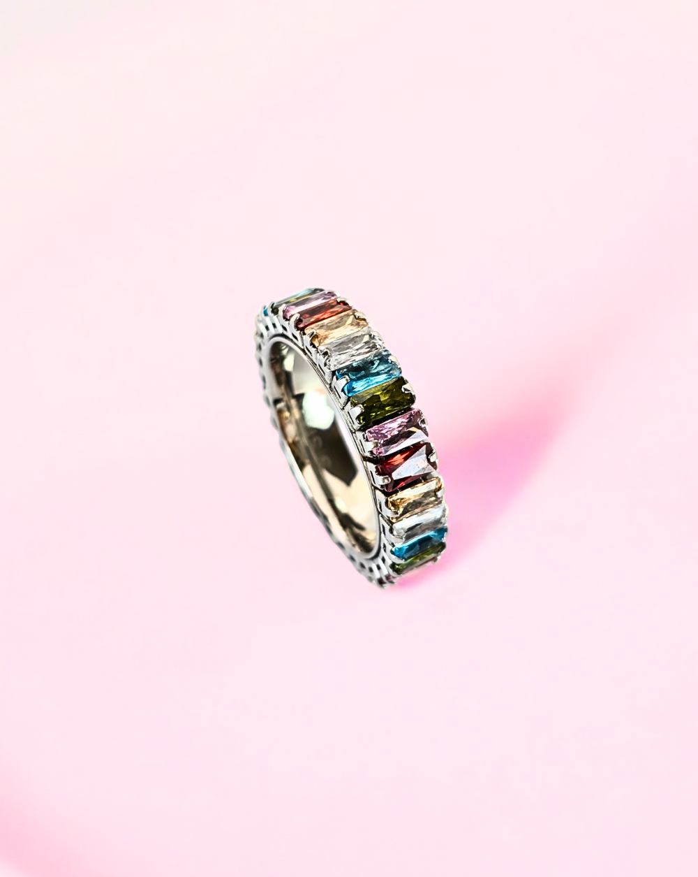 Prstan FAIRYTALE | Multicolor/Silver